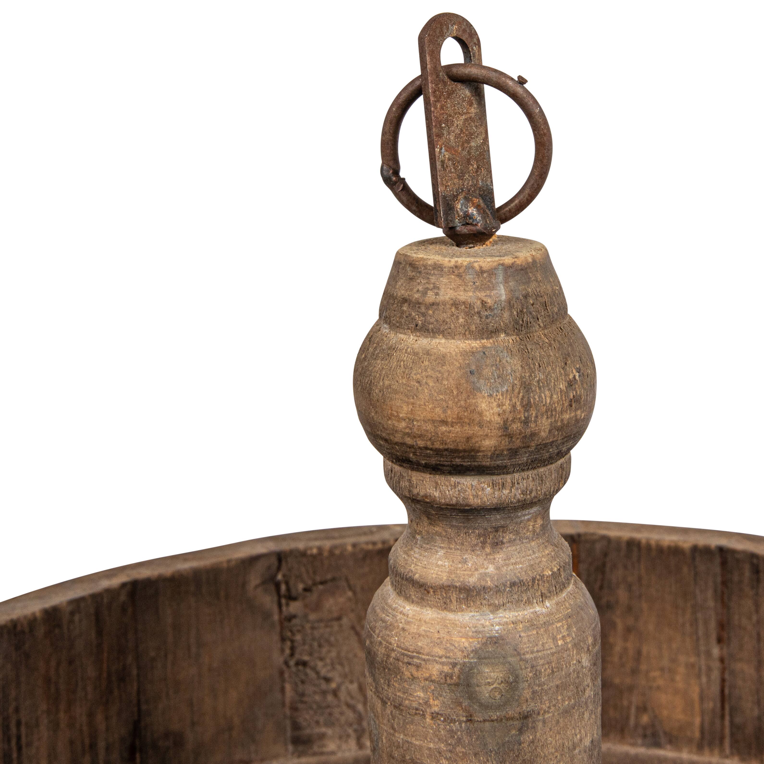 Hello Honey&#xAE; 27.5&#x22; Decorative Wood &#x26; Tin 3 Tier Tray