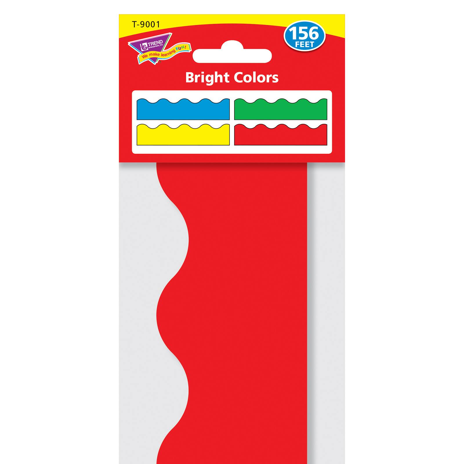 Trend Enterprises&#xAE; Terrific Trimmers&#xAE; Bright Colors Border Variety Pack, 312ft.