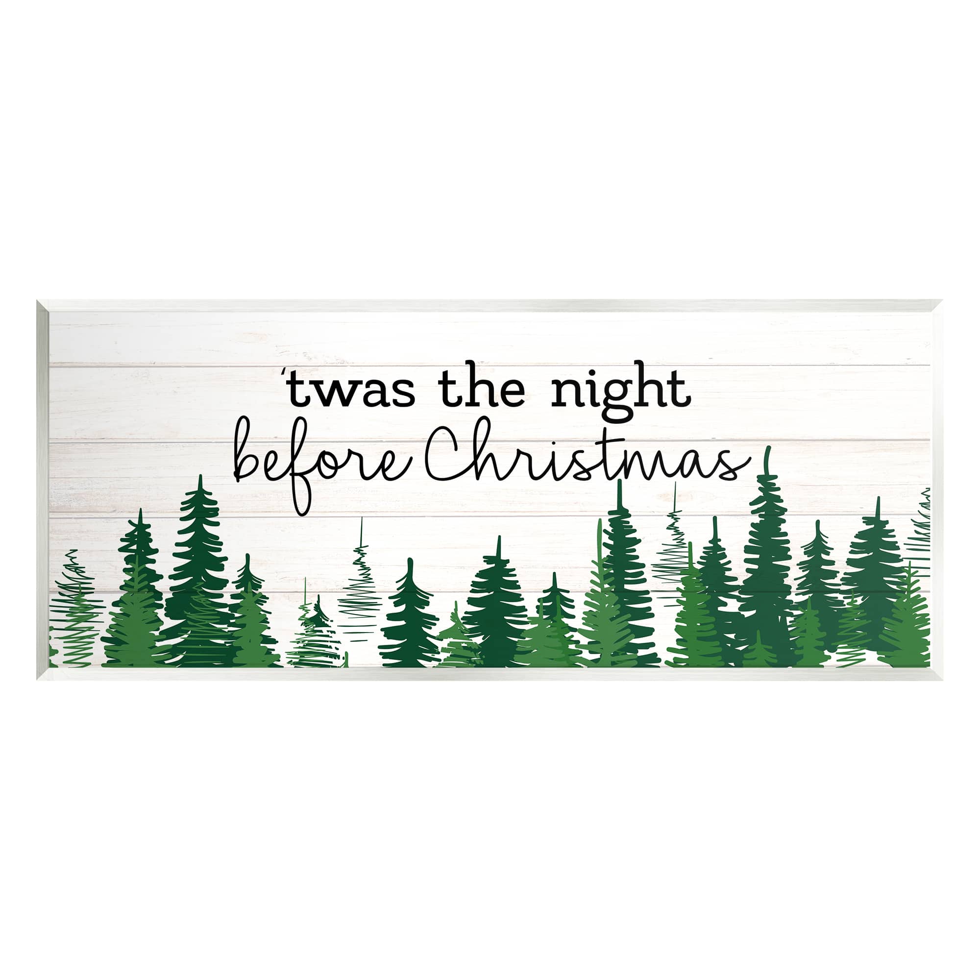 Stupell Industries 'Twas the Night Before Christmas Wall Plaque Art