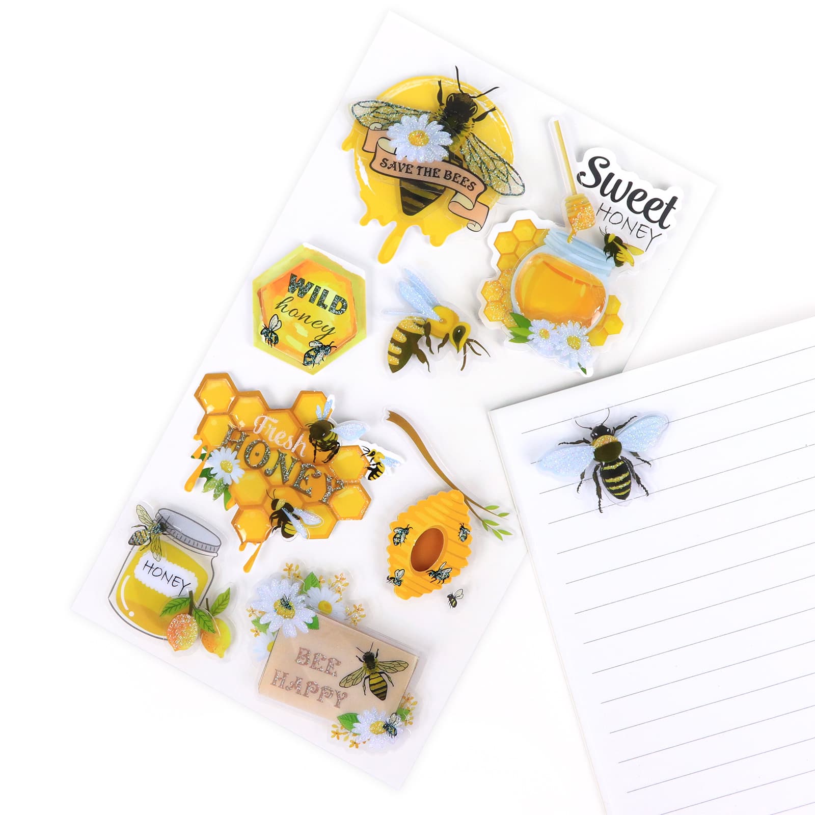 The Story Maker Bee Stickers