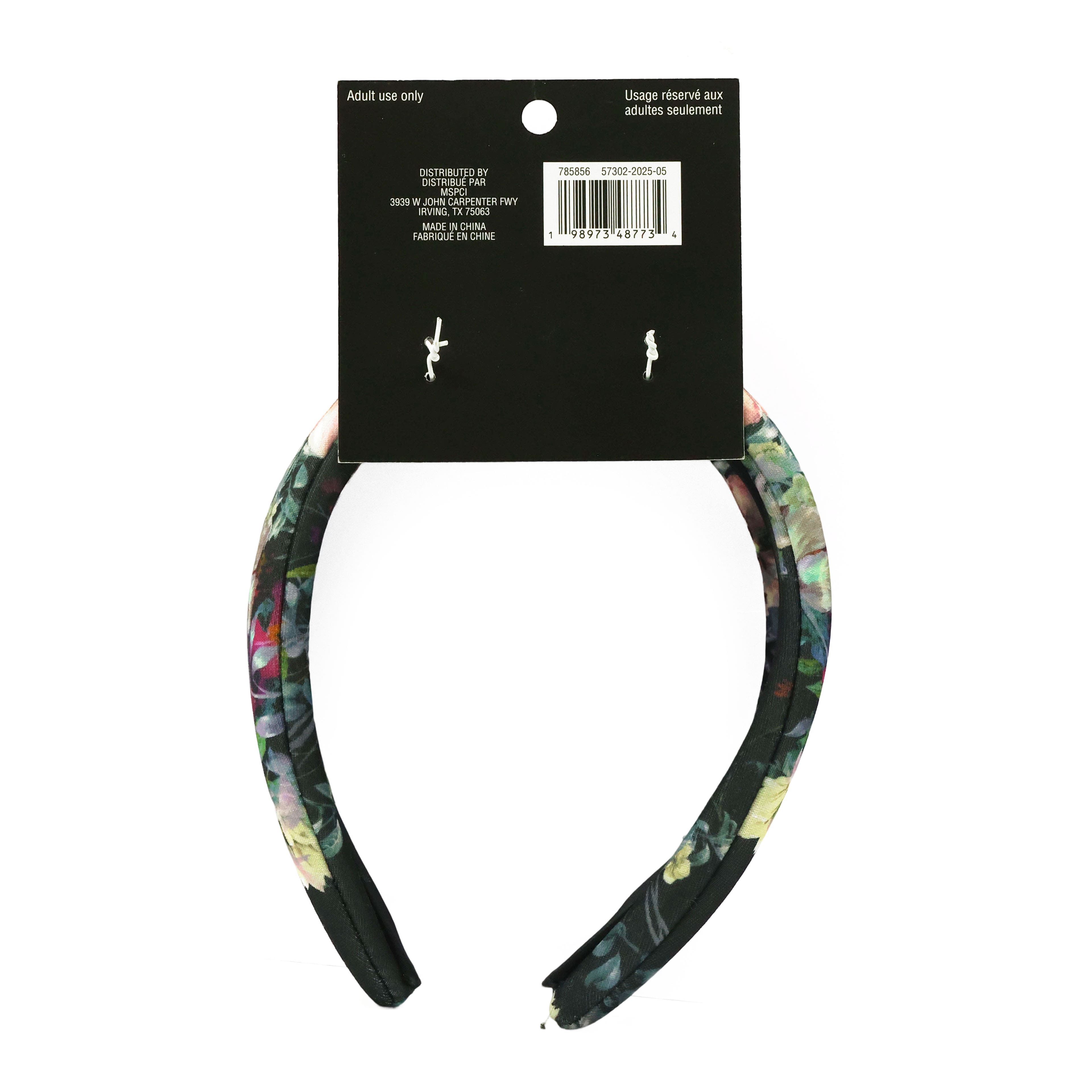 Black Floral Headband by Celebrate It&#x2122;