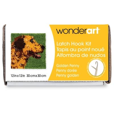 Wonderart® Golden Penny Latch Hook Kit | Michaels