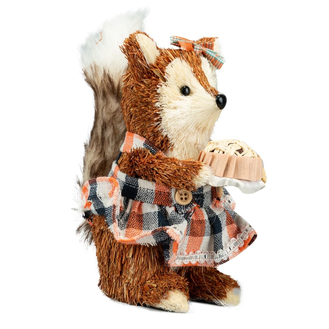 6&#x22; Fox with Pie Natural D&#xE9;cor by Ashland&#xAE;