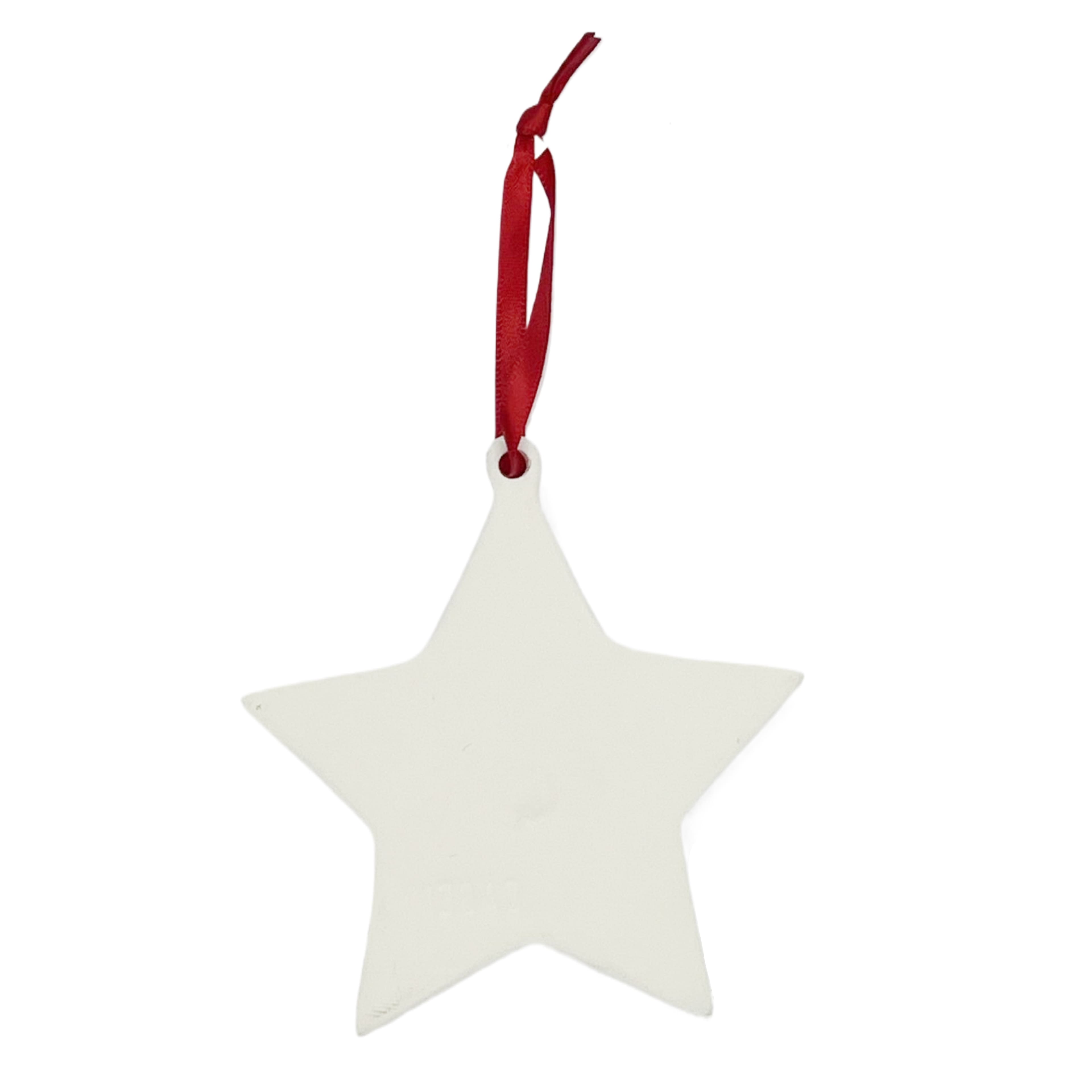 4&#x22; DIY Ceramic Snowflake Star Ornament by Make Market&#xAE;