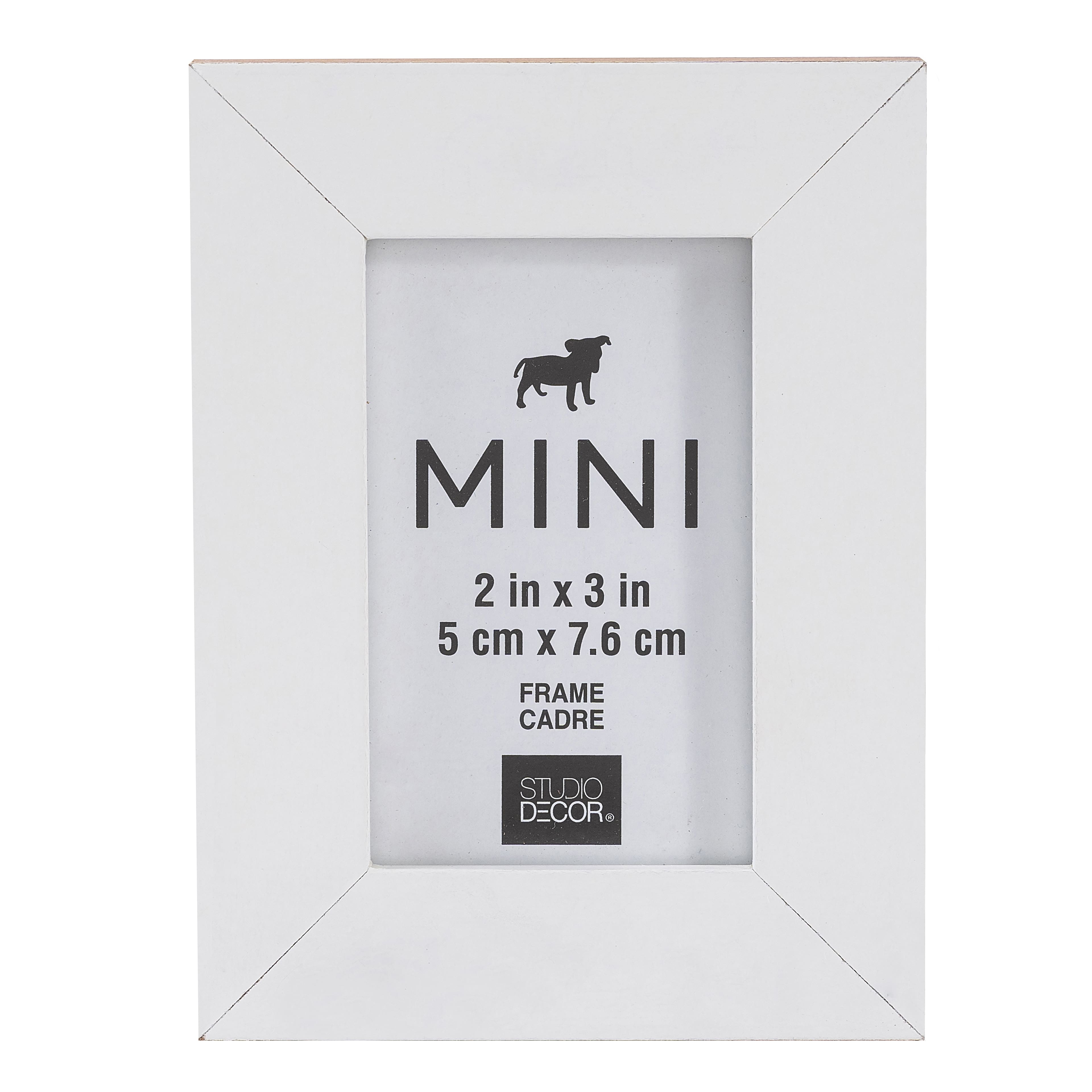 White Mini Frame by Studio D&#xE9;cor&#xAE;