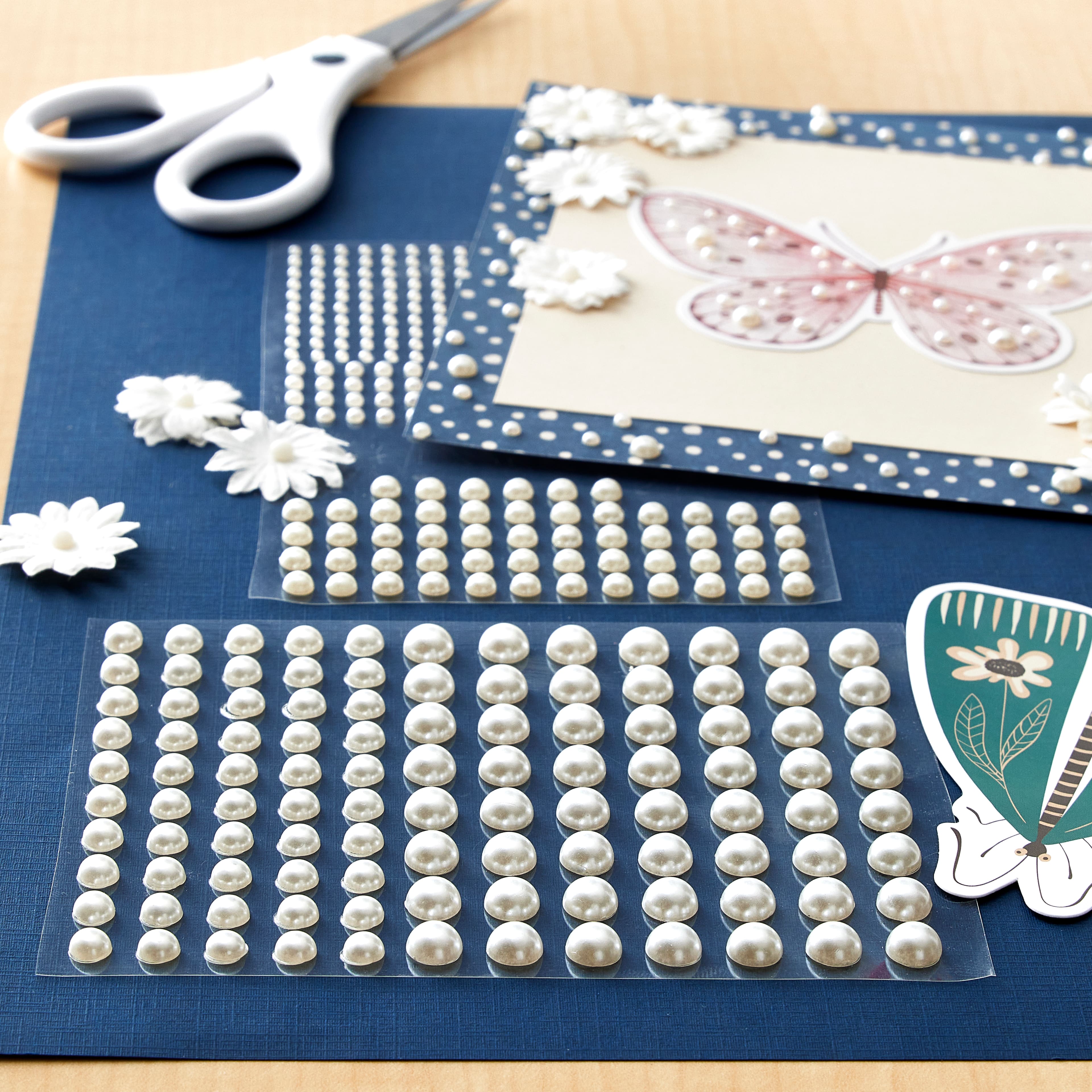 12 Packs: 480 ct. (5,760 total) Pearl Adhesives by Recollections&#x2122;