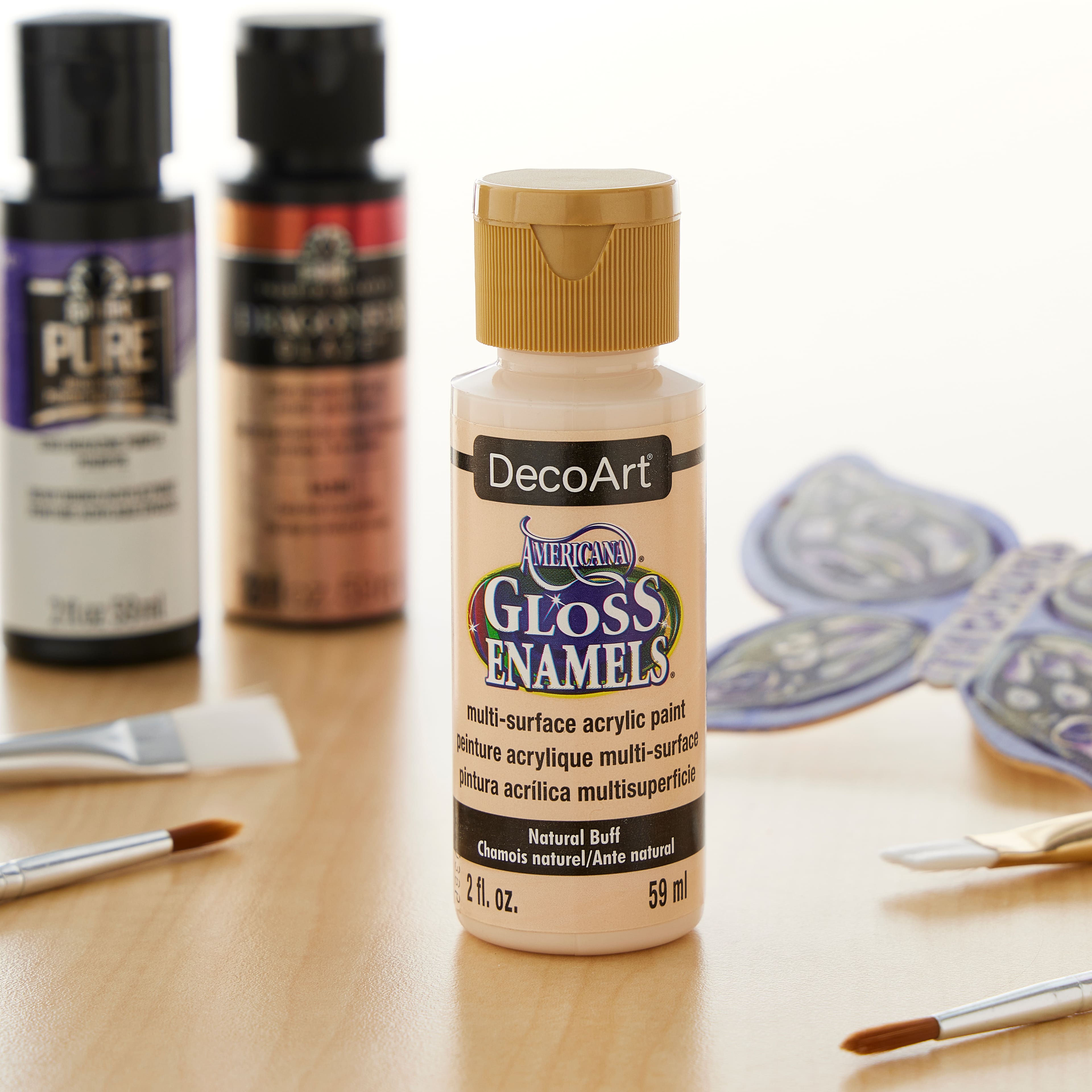 Gloss Enamels Glass Chalkboard Paint - DecoArt Acrylic Paint and Art  Supplies