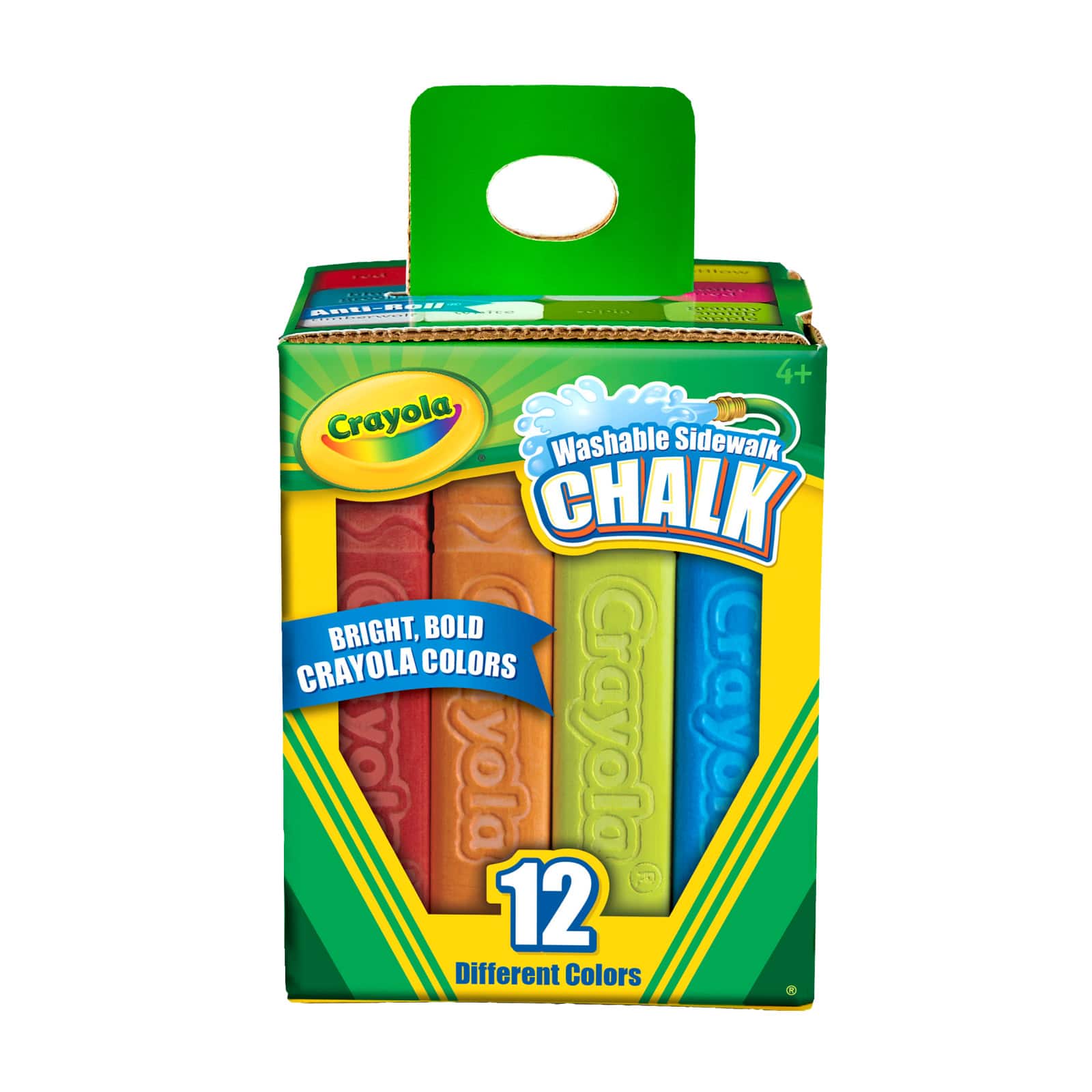 Crayola&#xAE; 12 Color Washable Sidewalk Chalk Set