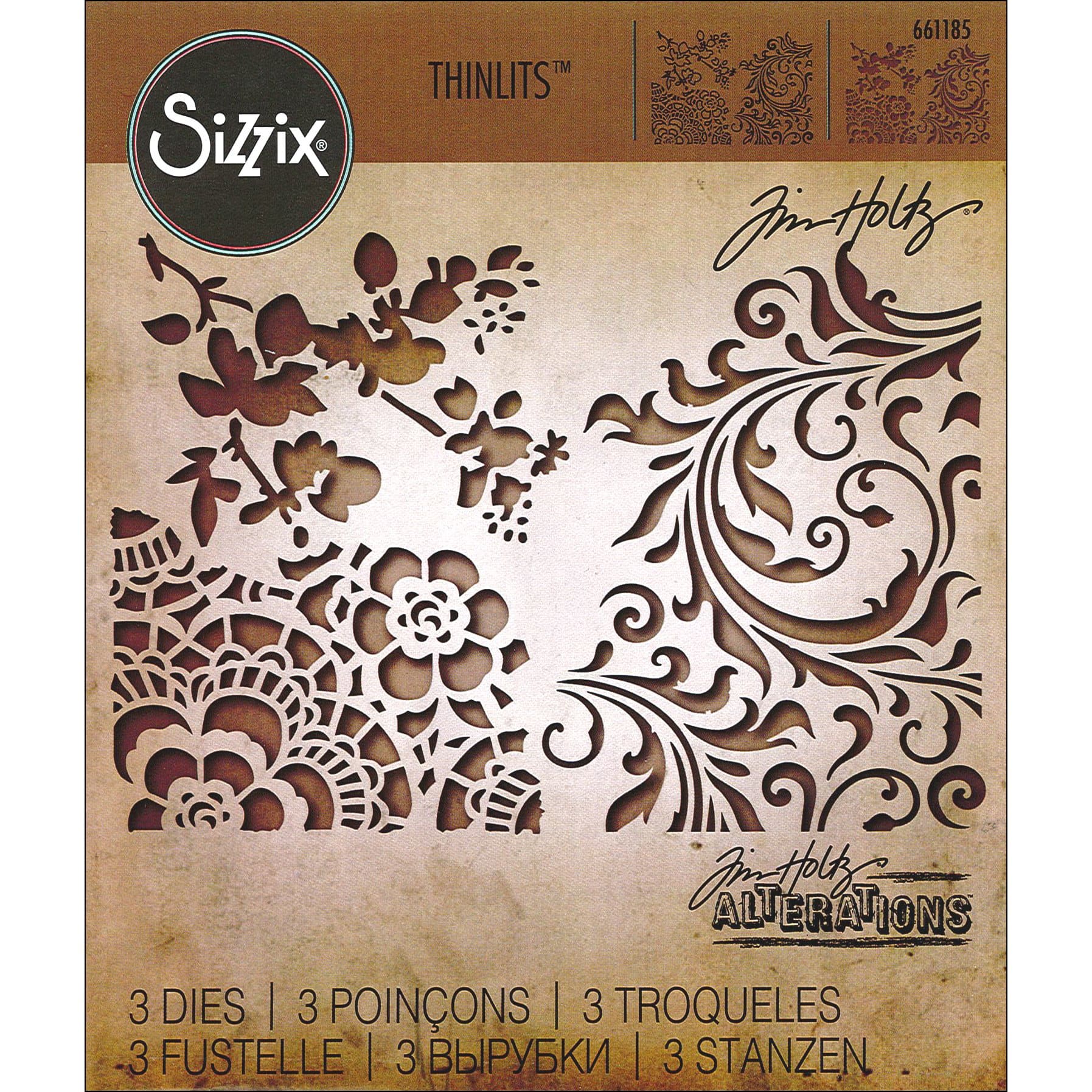 Sizzix Accessory Die Pick Tim Holtz Alterations Edition