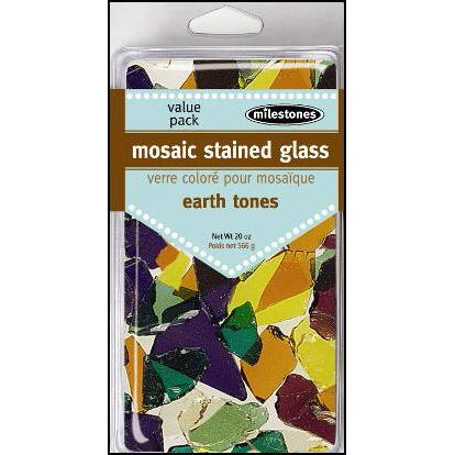 Milestones Earth Tones Mosaic Stained Glass Value Pack Michaels