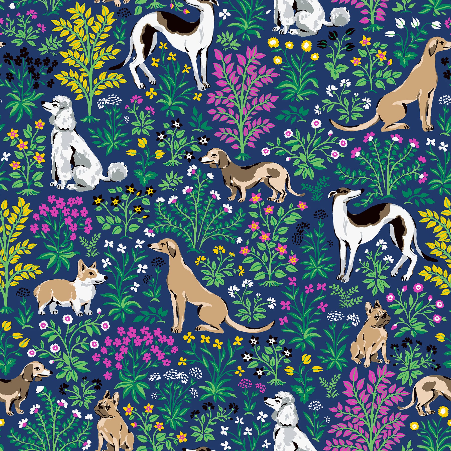 PrintFresh Must Love Dogs Peel &#x26; Stick Wallpaper