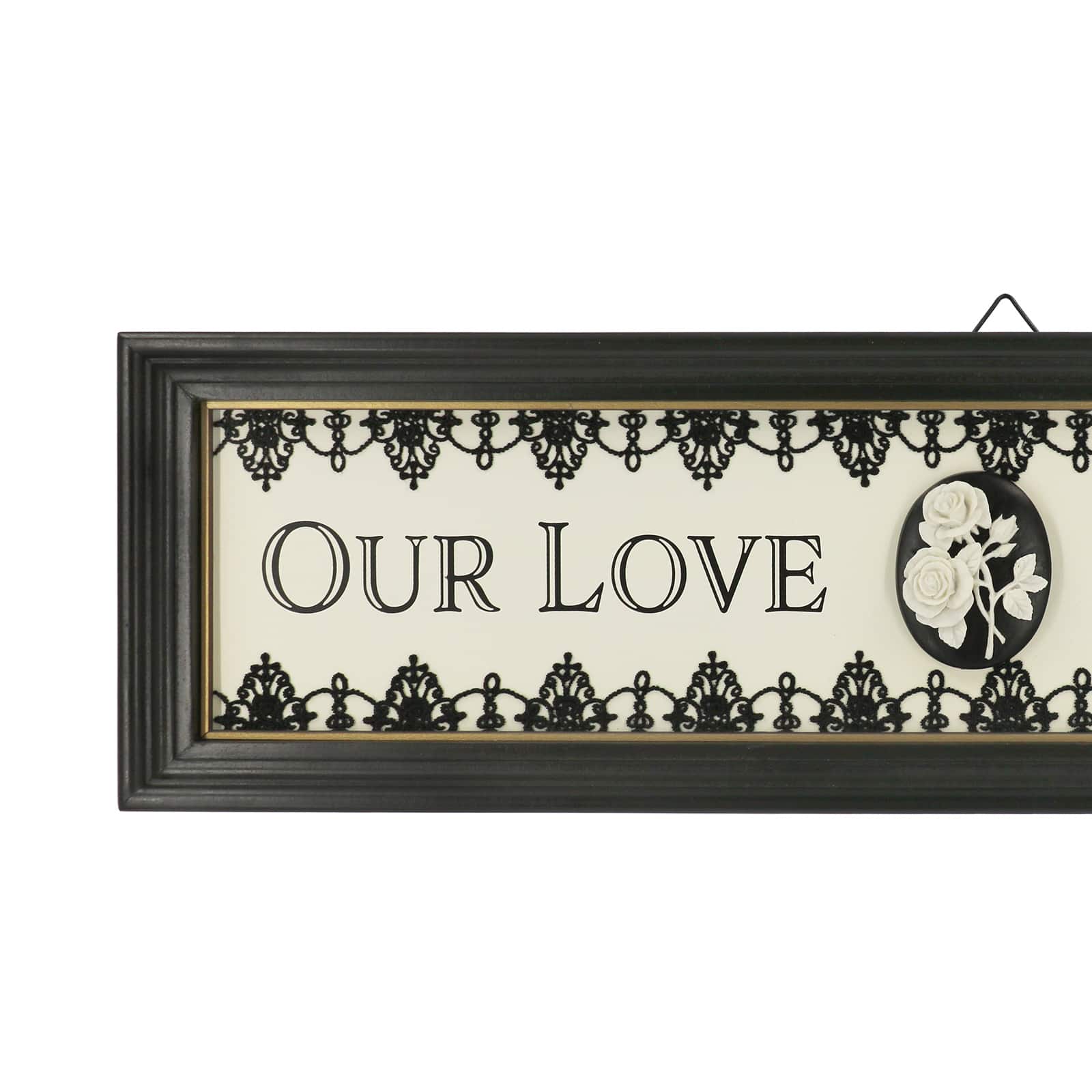 24.25&#x22; Our Love Haunts Me Wall Sign by Ashland&#xAE;