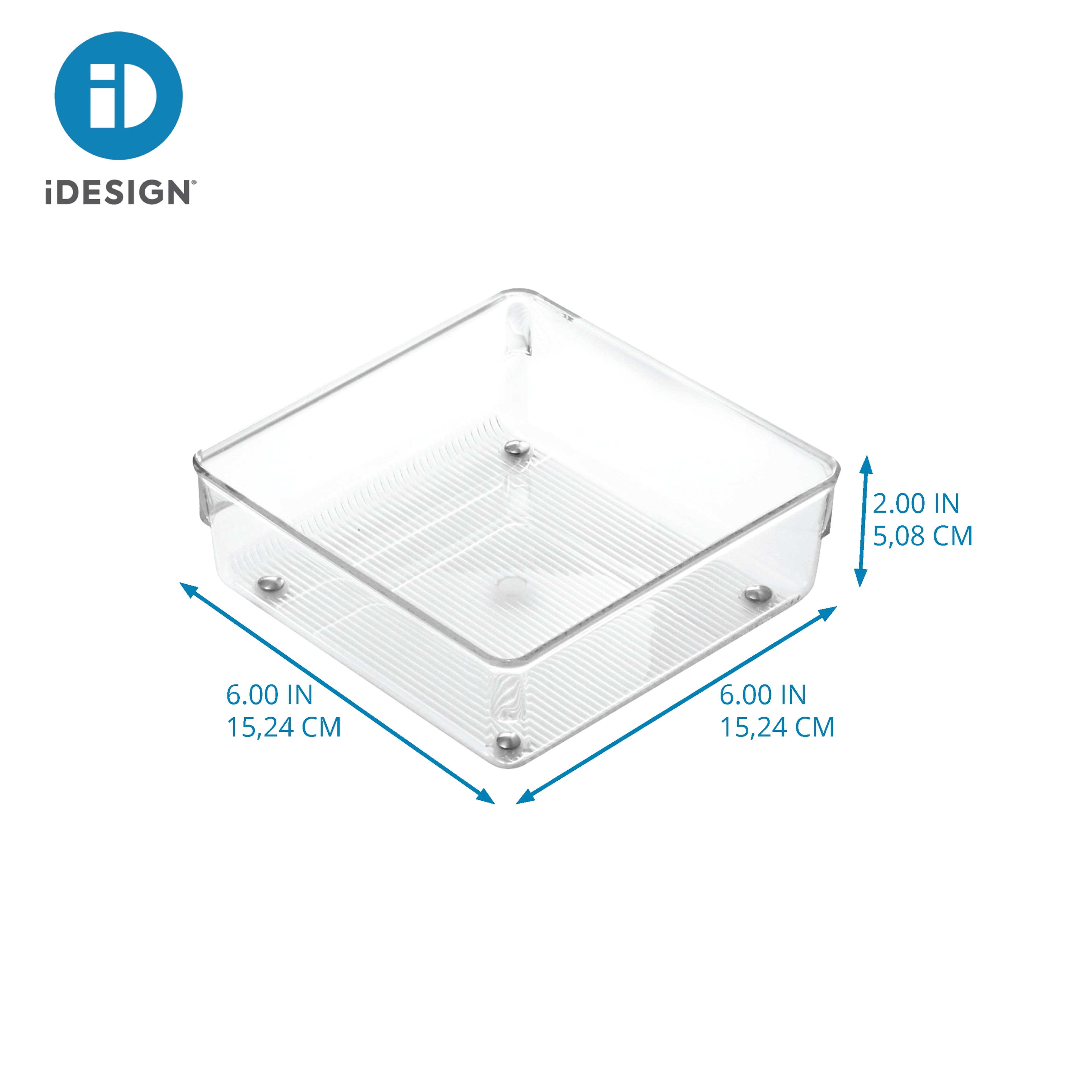 iDesign Plastic Drawer Organizer