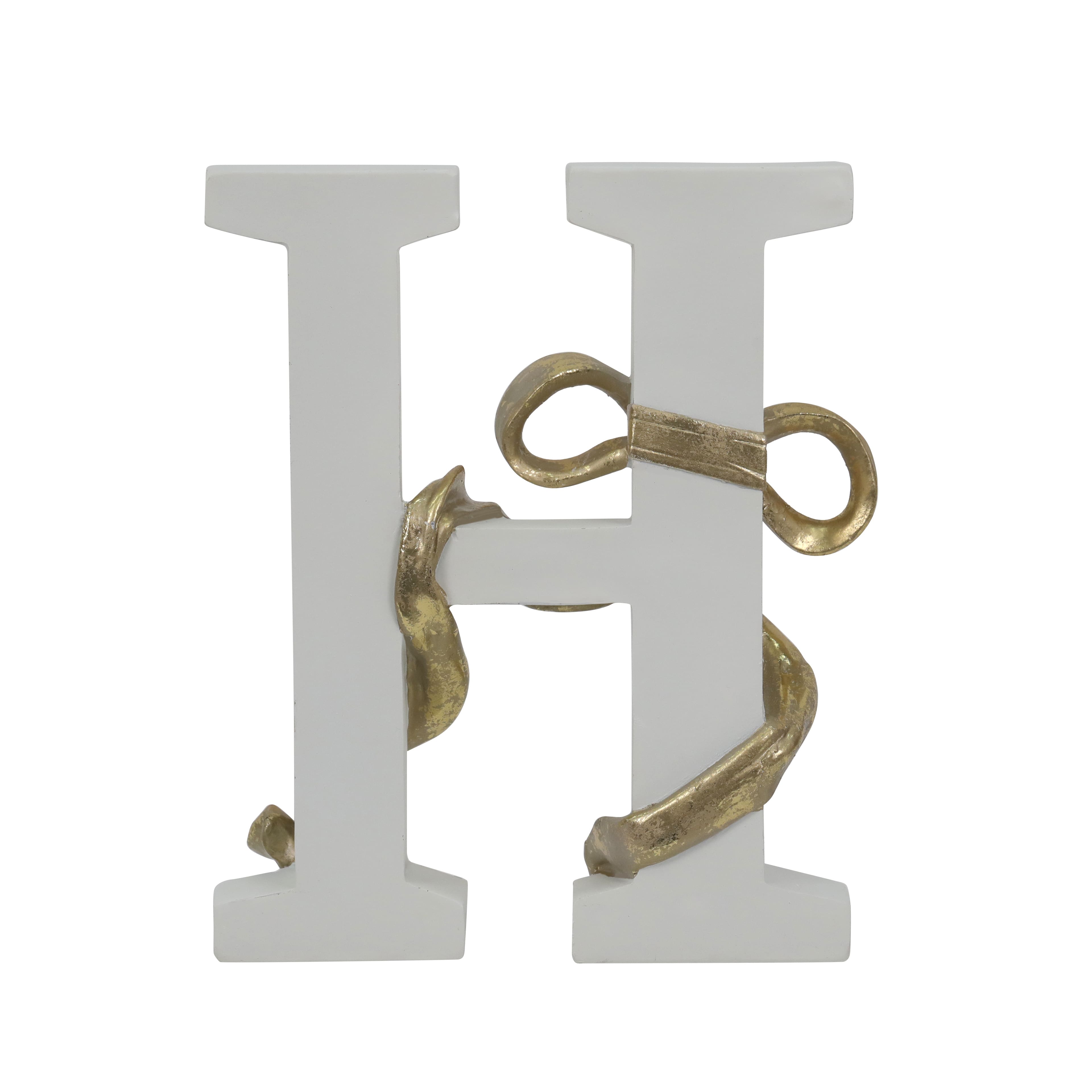 8.25&#x22; Gold Bow Monogram Letter by Ashland&#xAE;