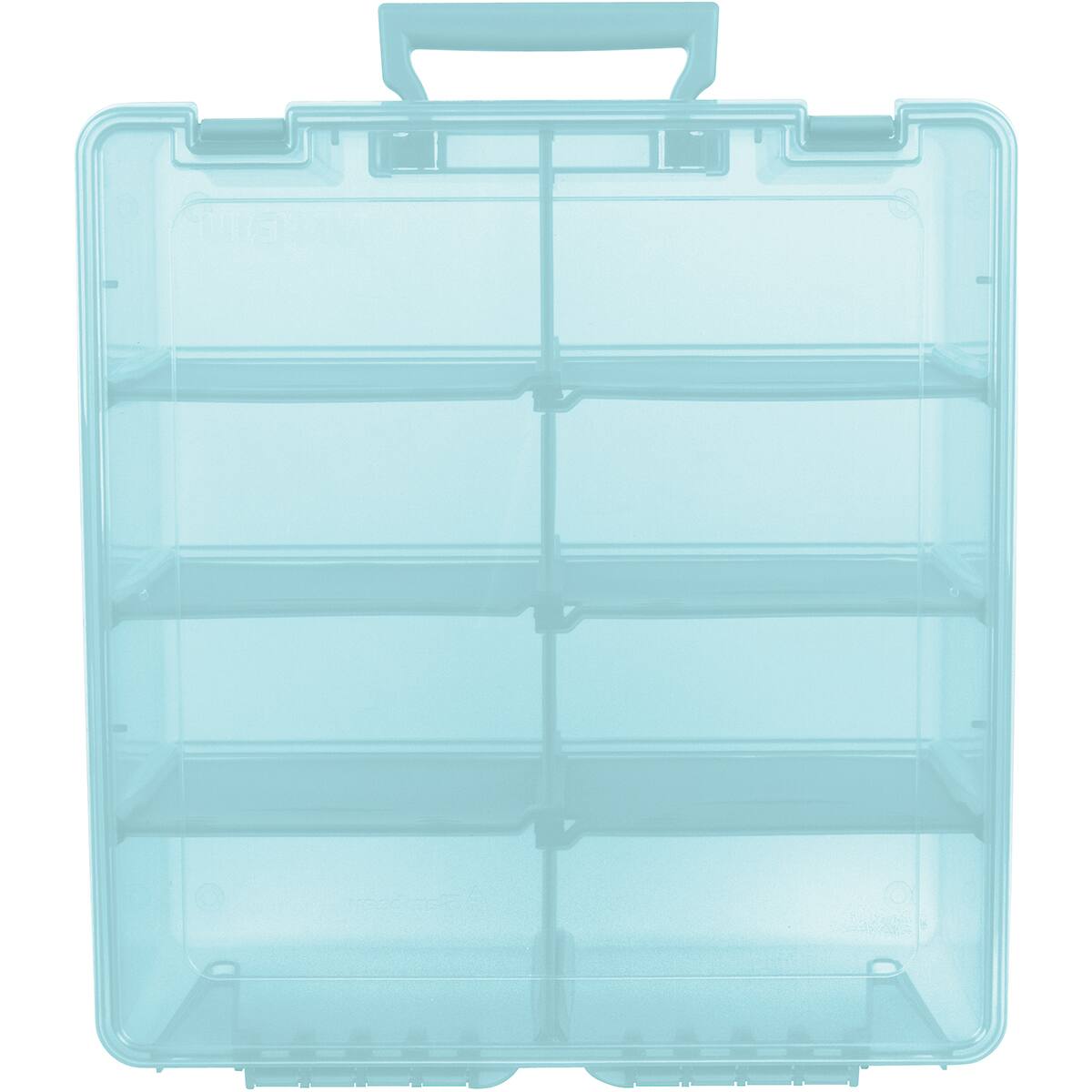 ArtBin® Aqua Mist Super Satchel™ Double Deep Storage Bin with Dividers