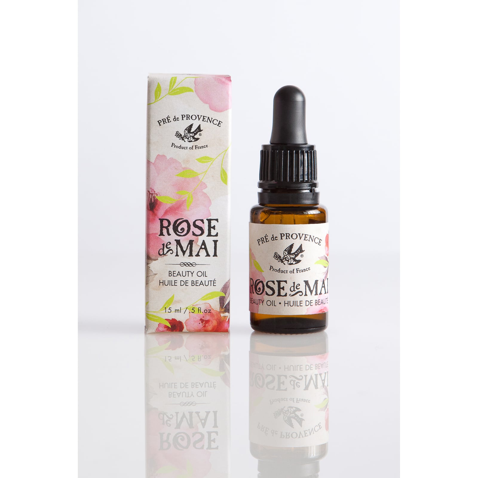 European Soaps Rose de Mai Beauty Oil, 15mL