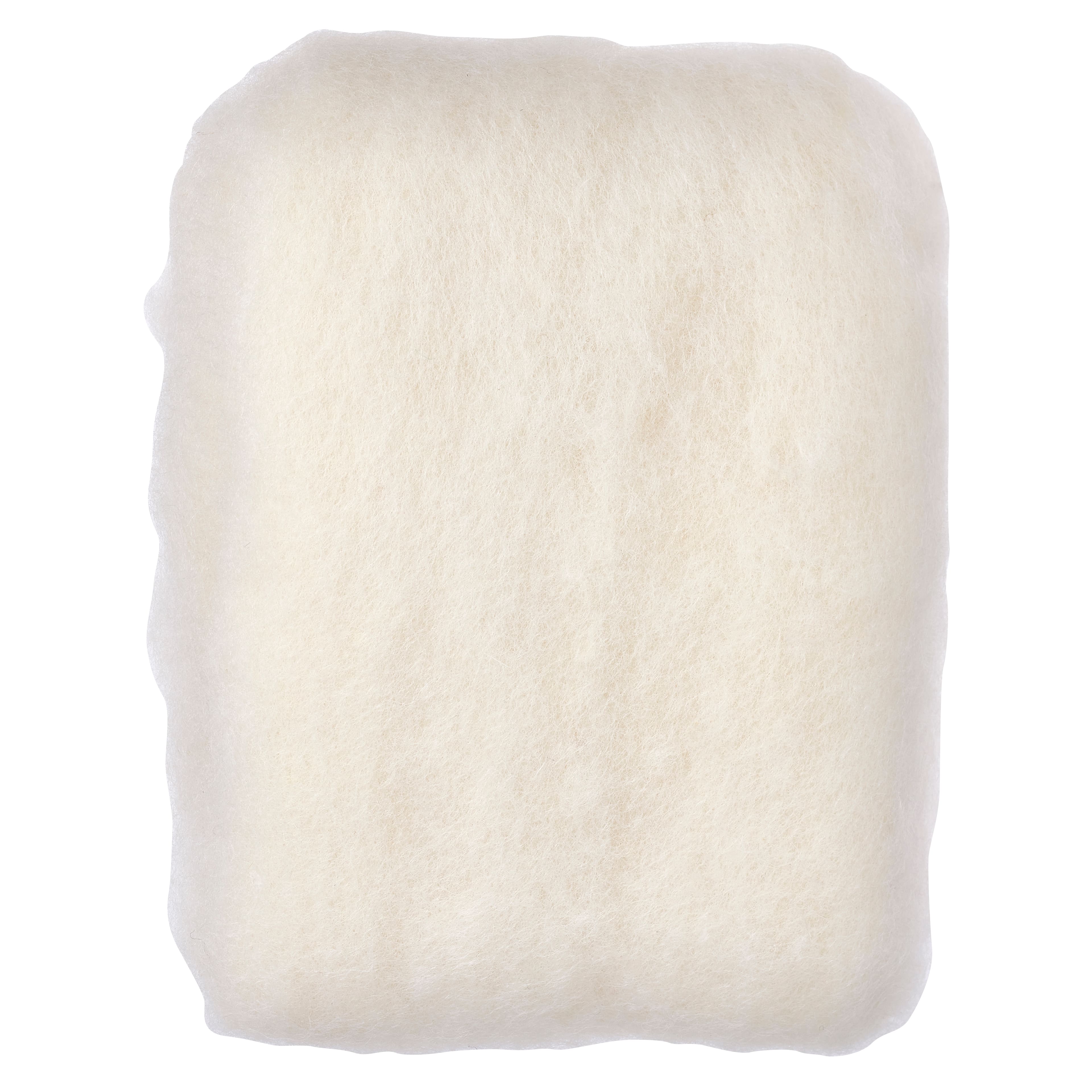 Dimensions® Bulk White Wool Roving