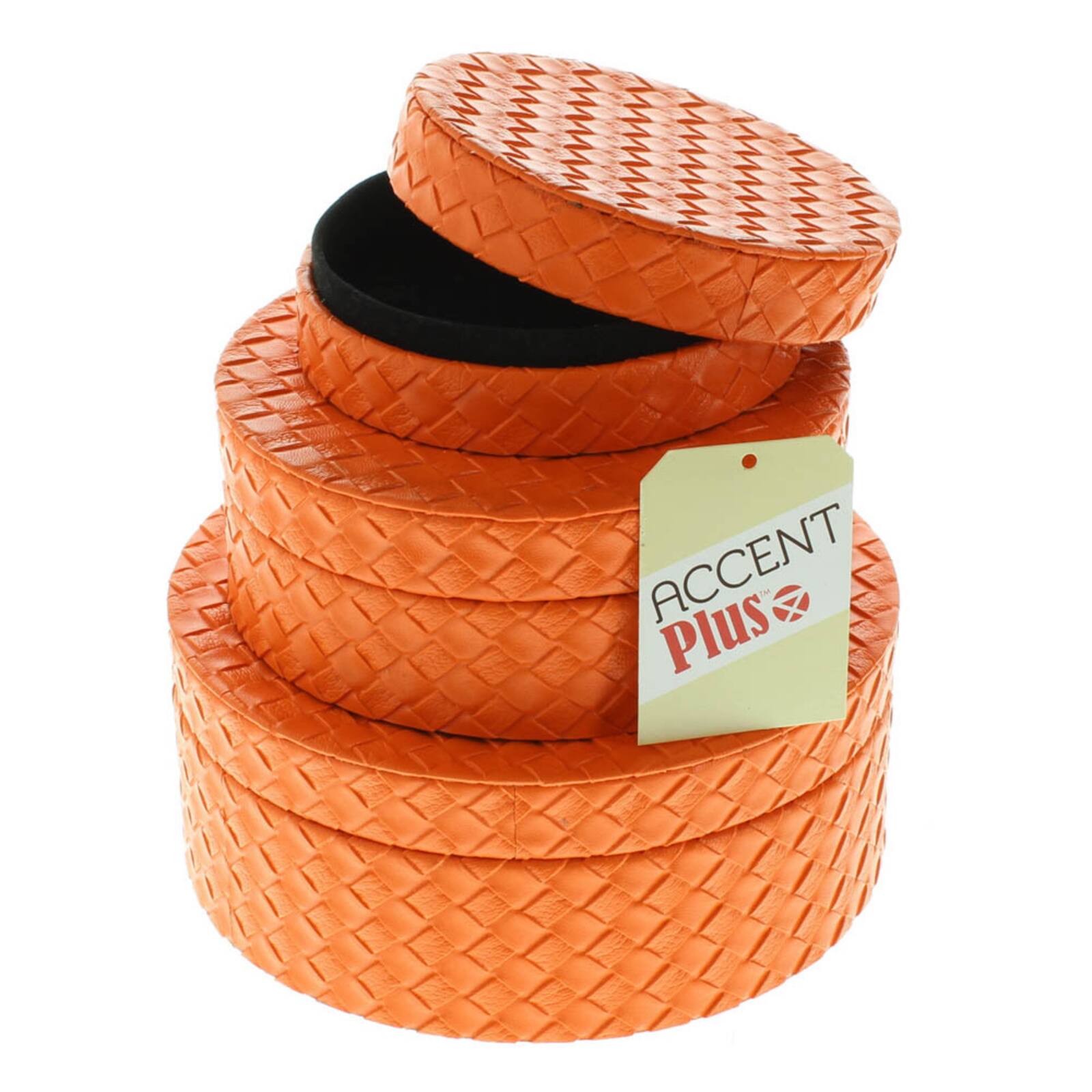 7&#x22; Orange Keepsake Box Set, 3ct.