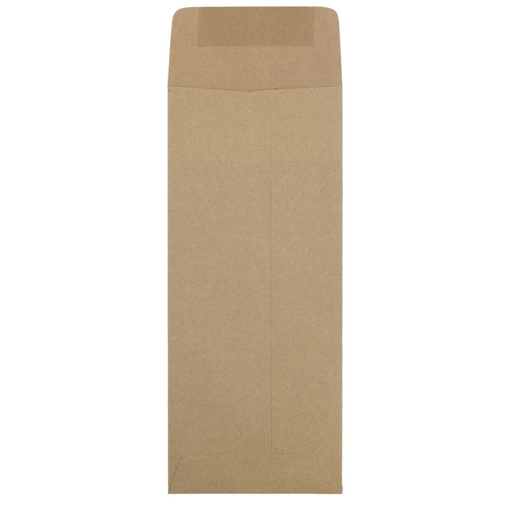 JAM Paper #11 Brown Kraft Paper Bag Policy Business Premium Envelopes, 25ct.