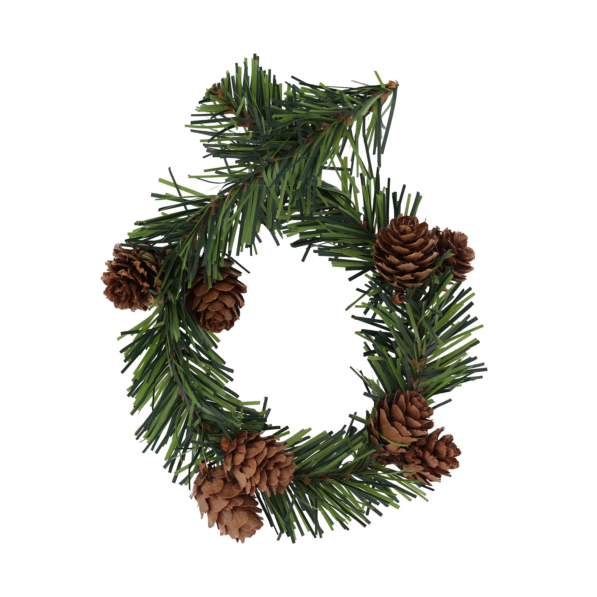 Haute Decor GarlandTies 14" Noble Pine Ties with Pinecones, 20ct.