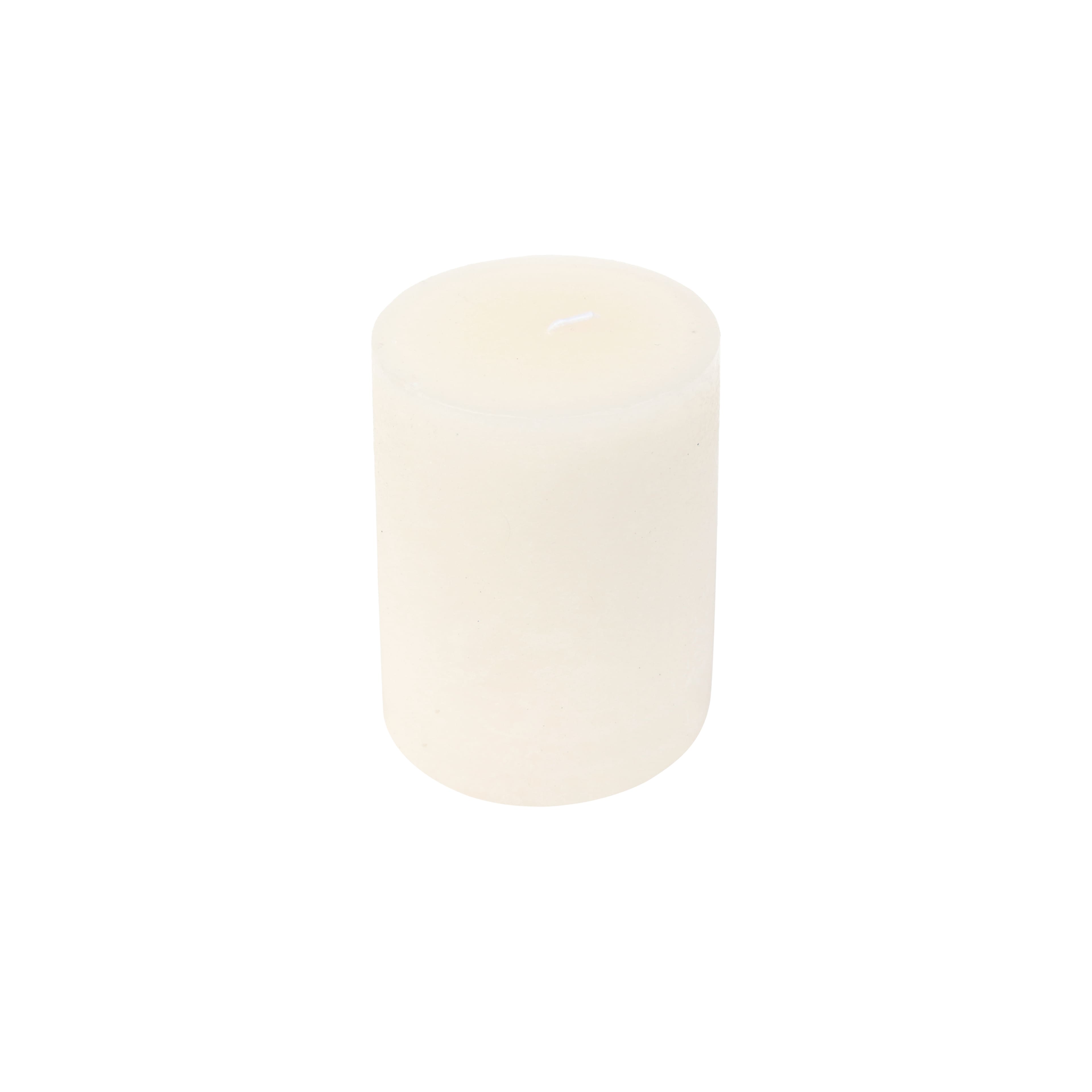 3x4 Ivory Pillar Candle + Reviews