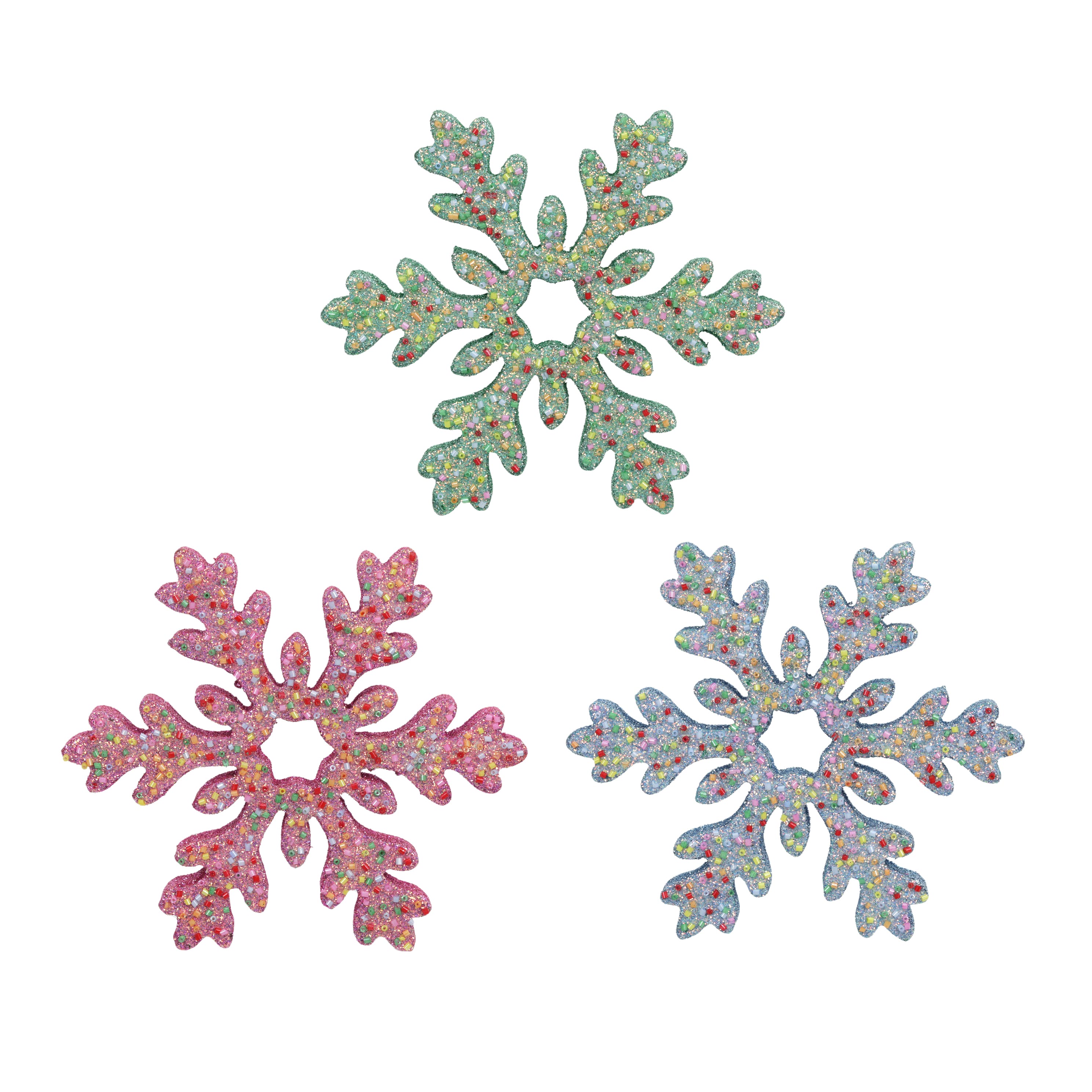 Assorted 6&#x22; Sprinkle Snowflake Tabletop D&#xE9;cor by Ashland&#xAE;, 1pc.