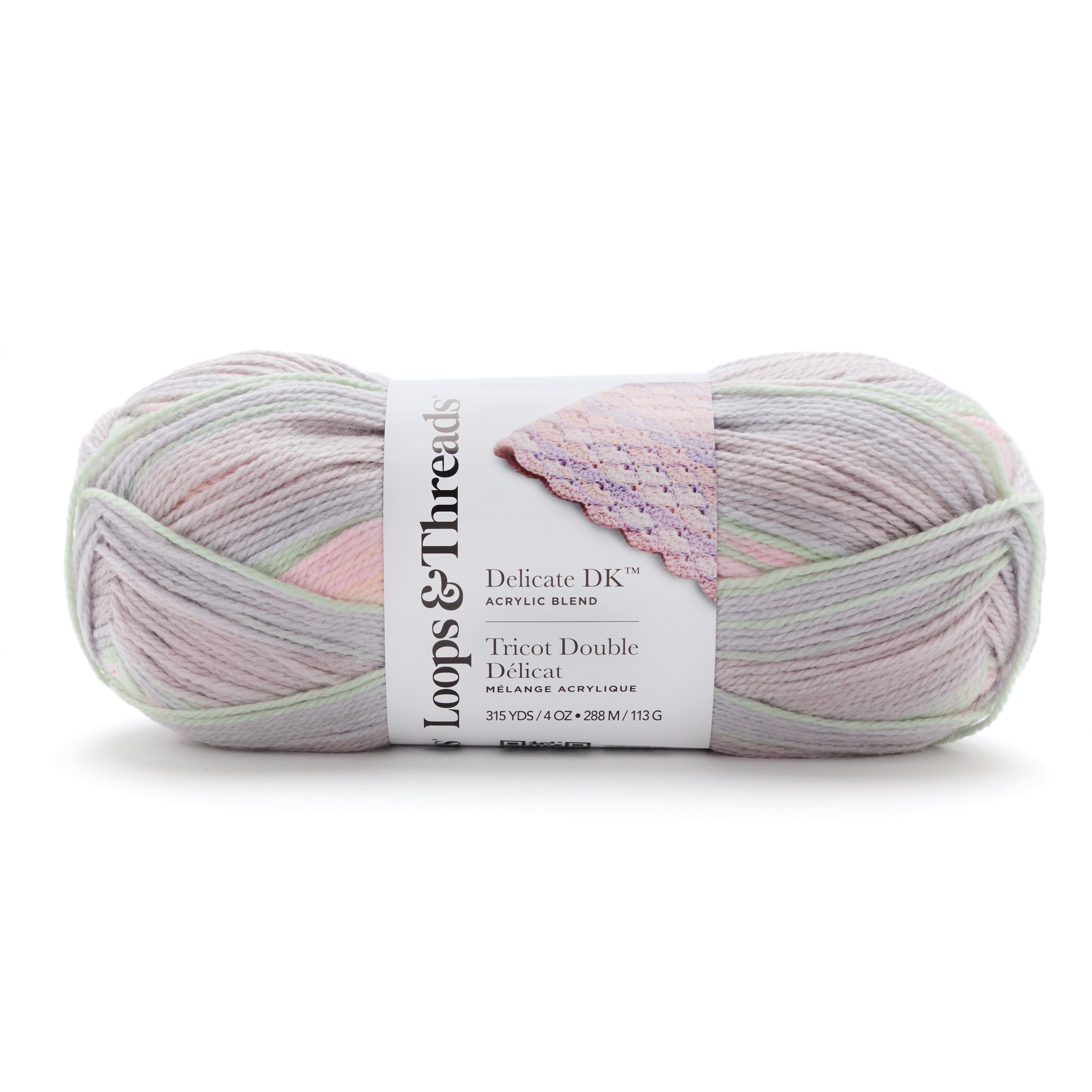 15 Pack: Delicate DK™ Yarn by Loops & Threads®