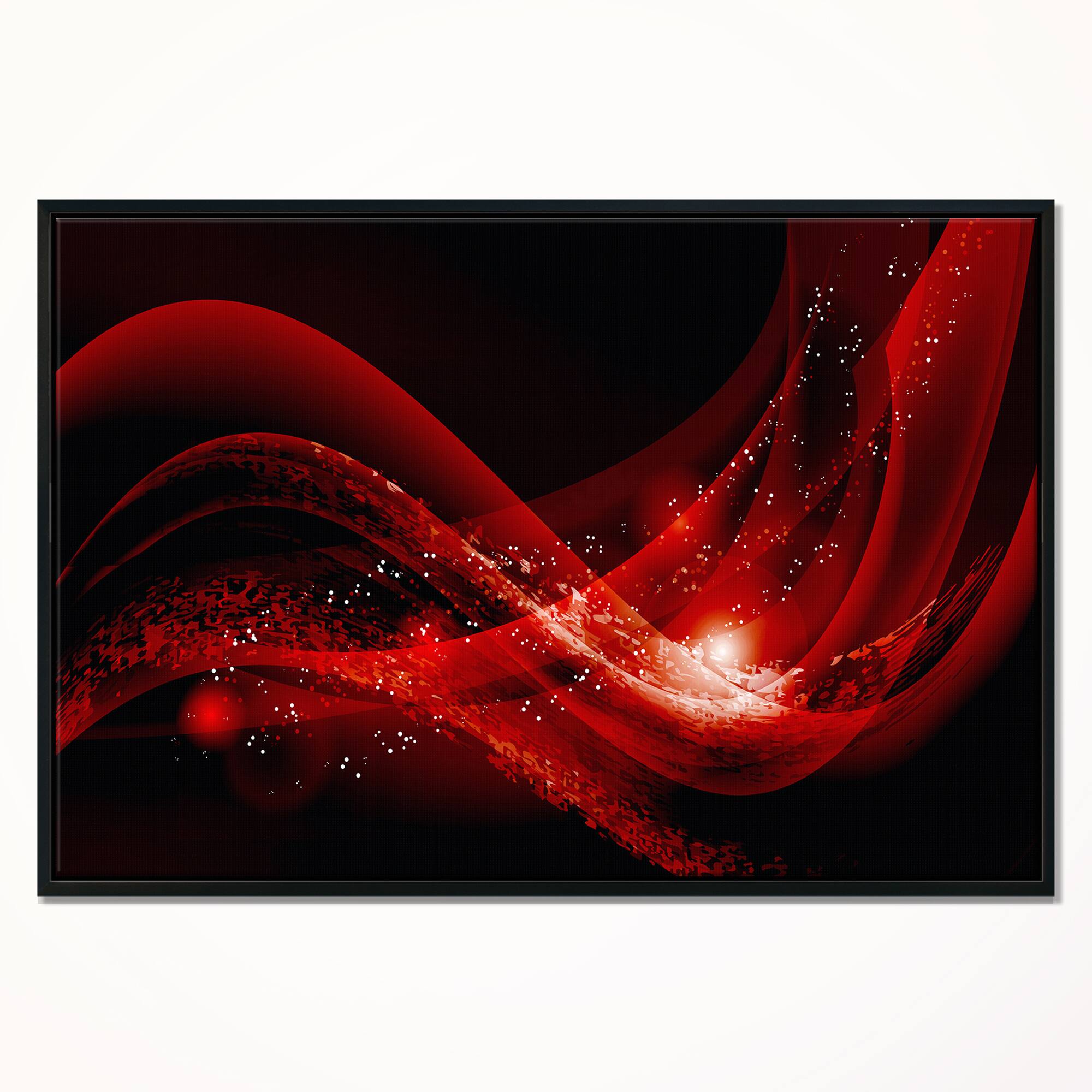 Designart - Dark Red Vector Illustration