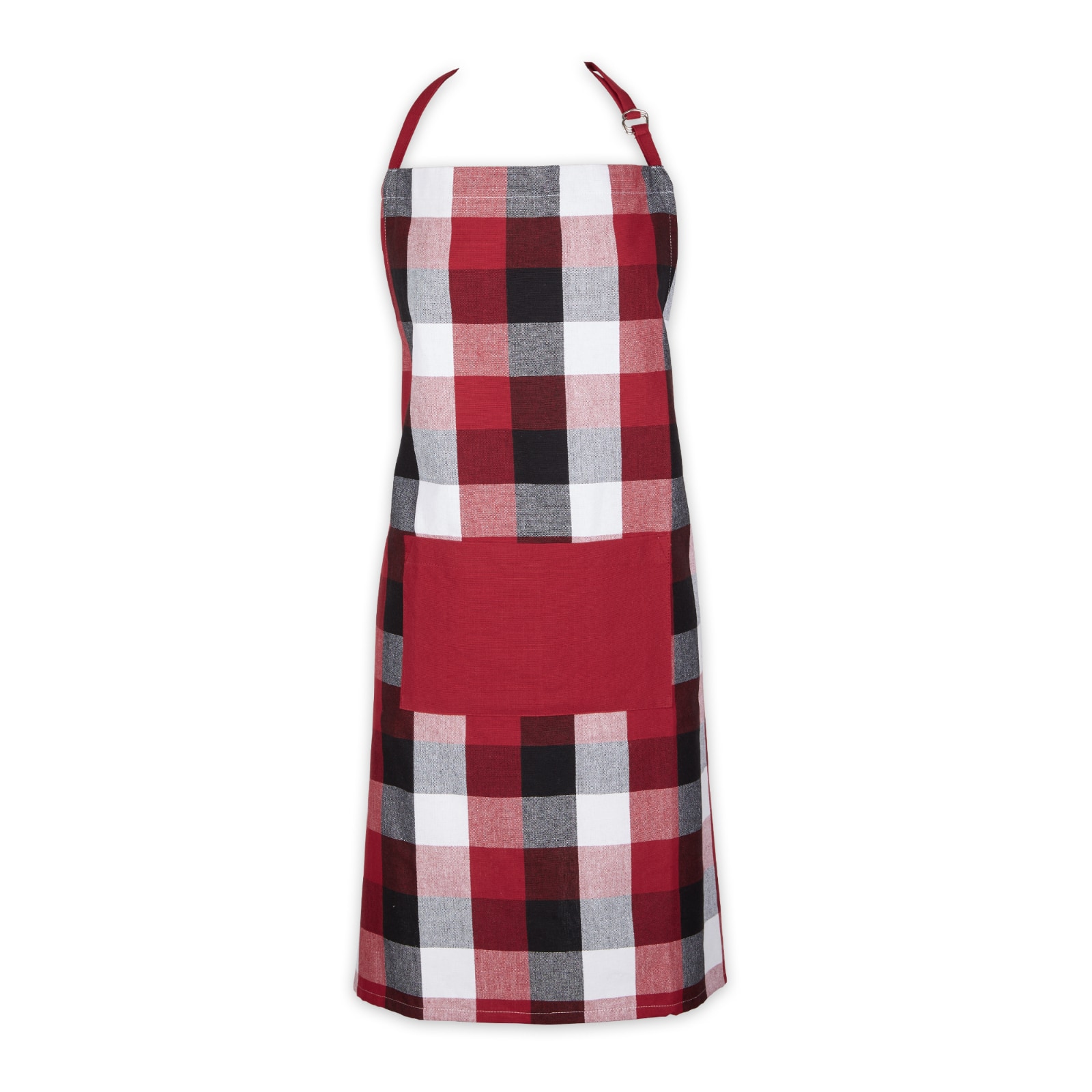 DII&#xAE; Tri Color Check Chef Apron