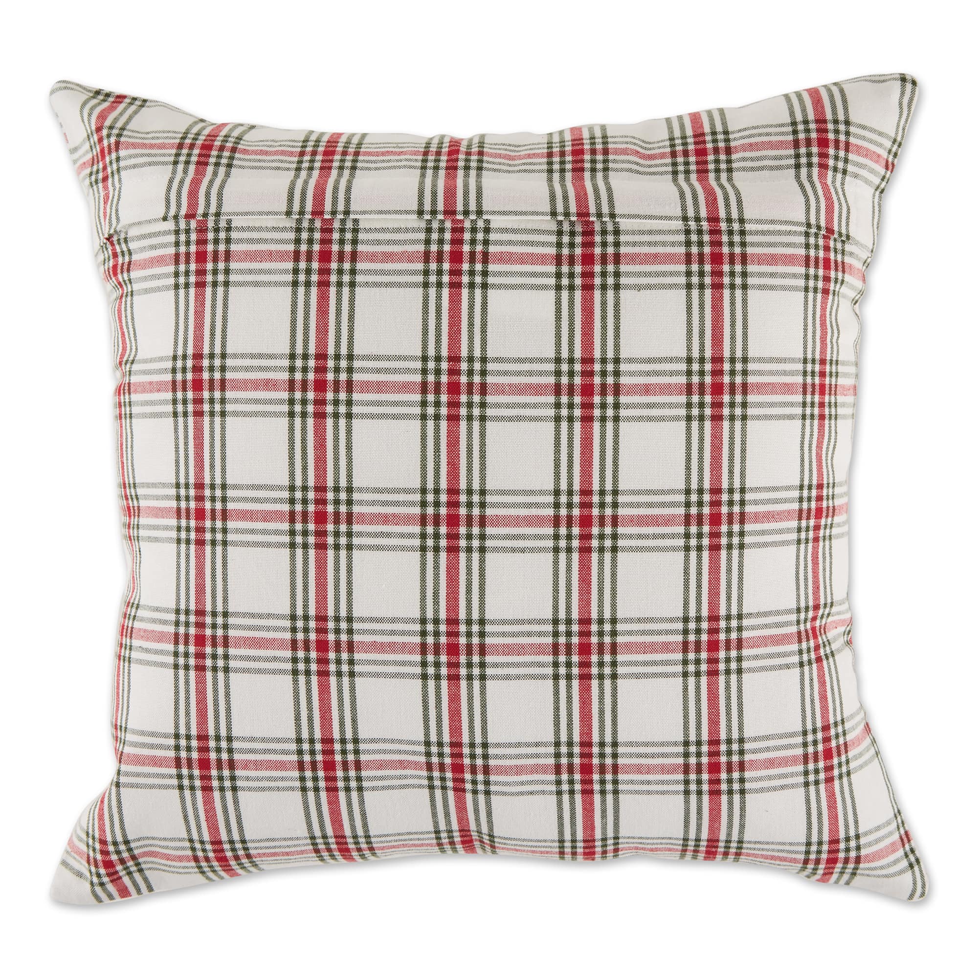 DII® Farmhouse Christmas Plaid Pillow Cover Set