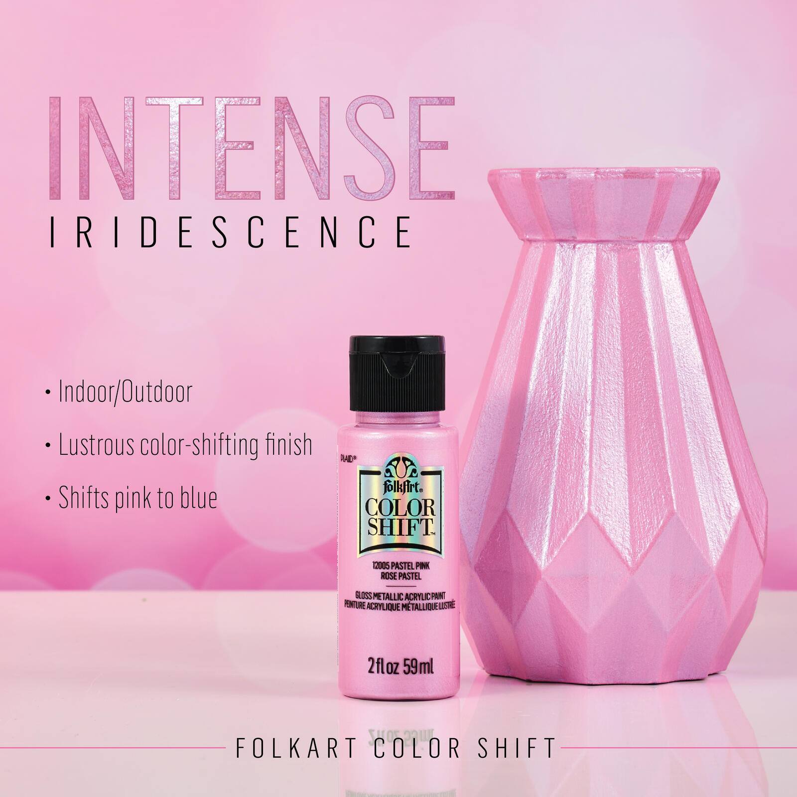 FolkArt&#xAE; Best Pink Metallic Acrylic Color Set