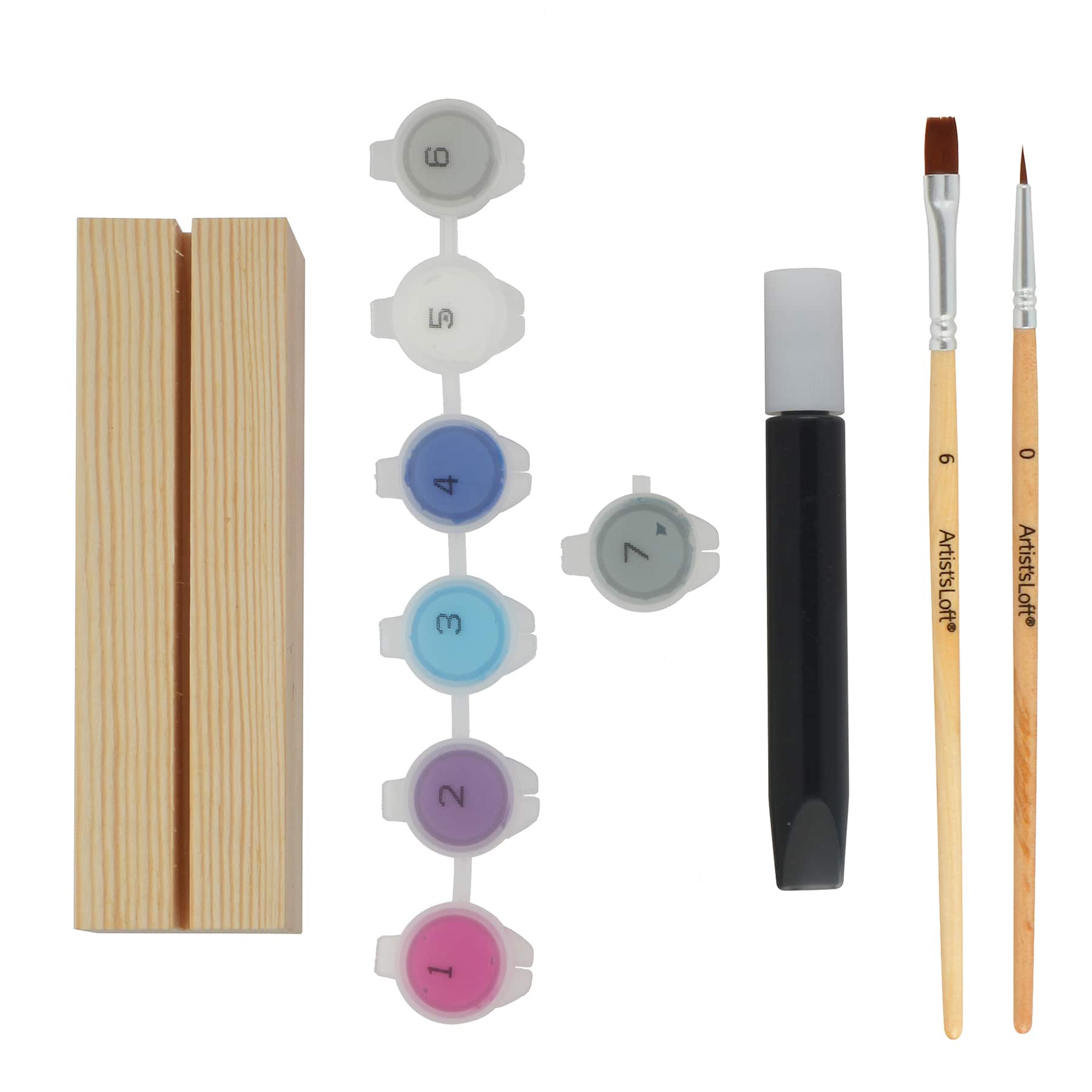 Bat Paint-by-Number Acrylic Surface Kit by Artist's Loft®