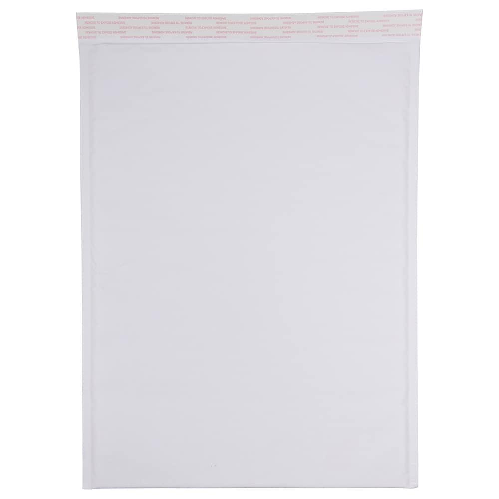JAM Paper 12.5" x 17.5" White Kraft Bubble Lite Padded Mailers, 25ct.