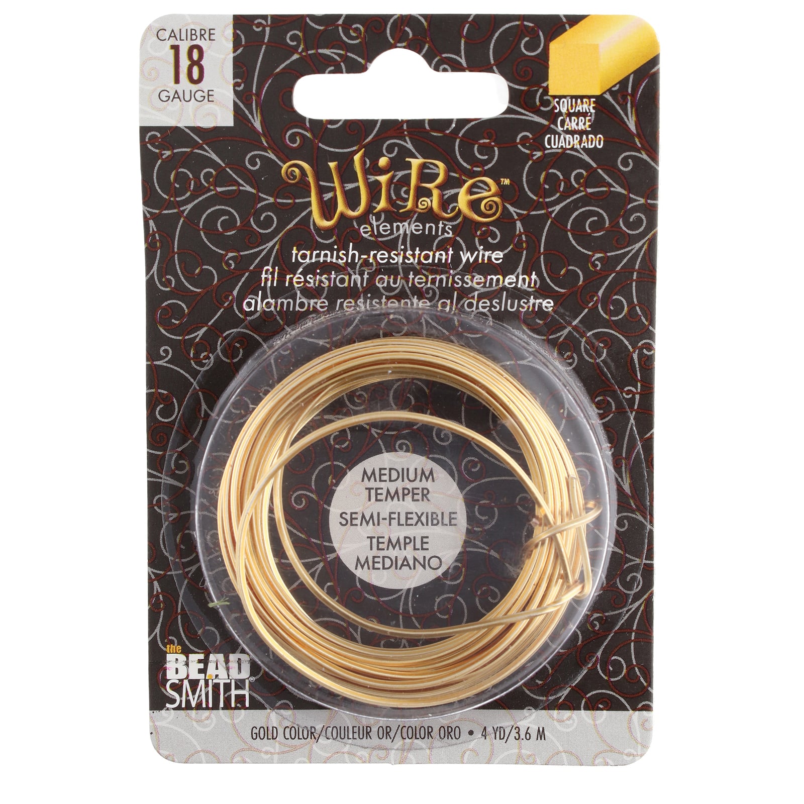 Medium-Temper Tarnish-Resistant Wire - 20 Gauge