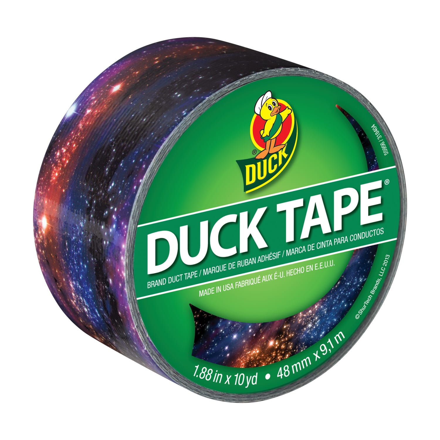 Duck Tape&#xAE; Brand Galaxy Print Duct Tape