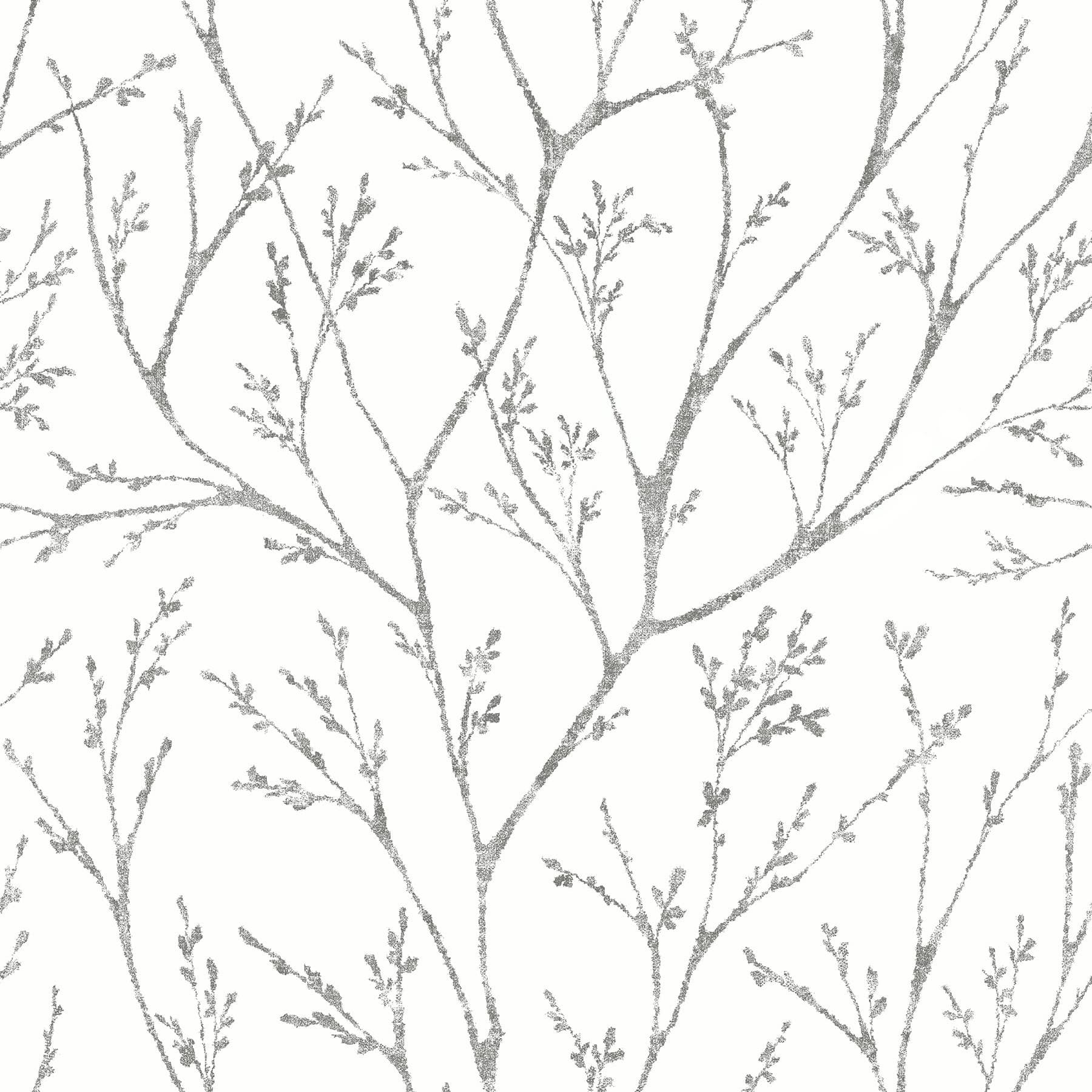 RoomMates Gray Tree Branches Peel &#x26; Stick Wallpaper