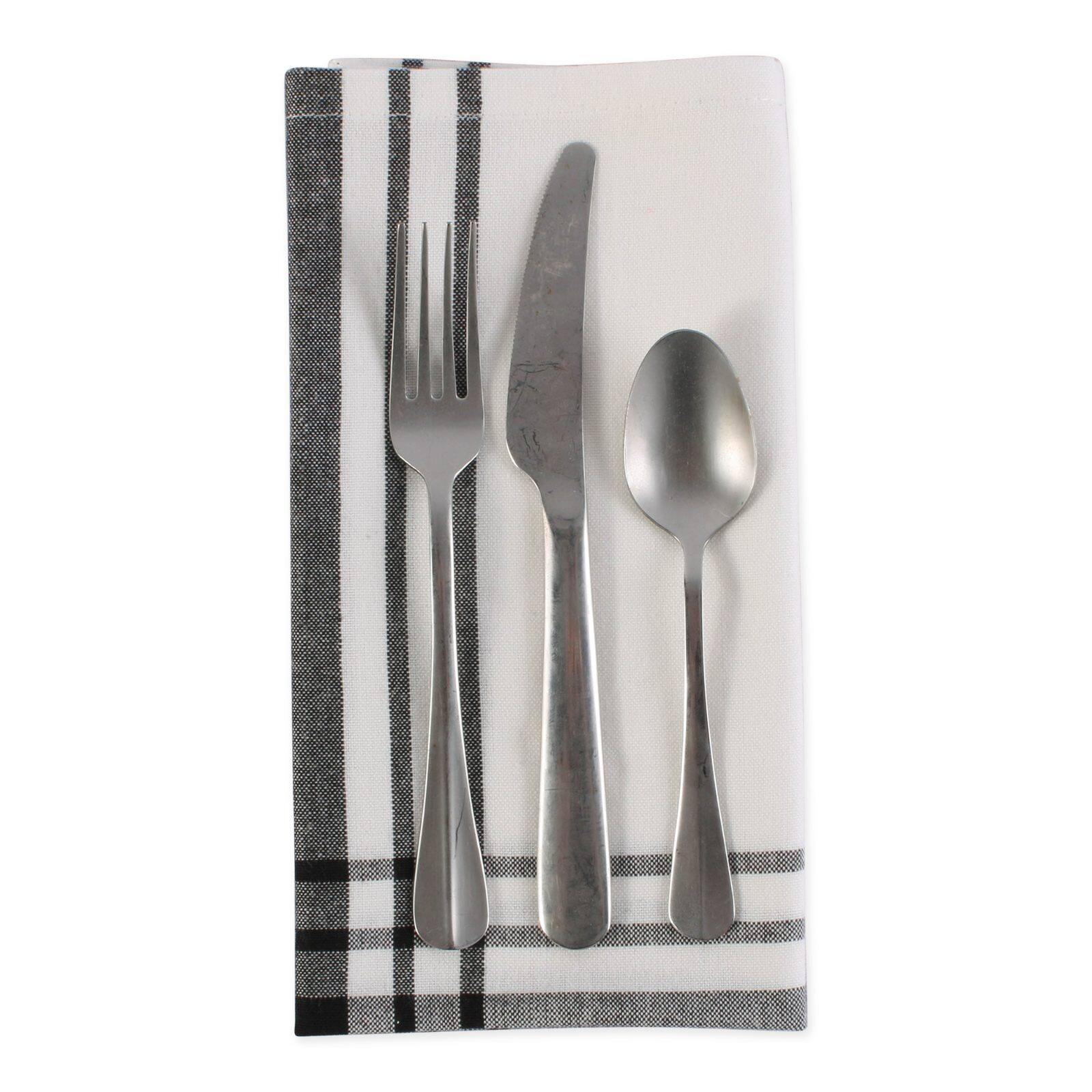 DII® Black Home Sweet Farmhouse Napkins, 6ct.