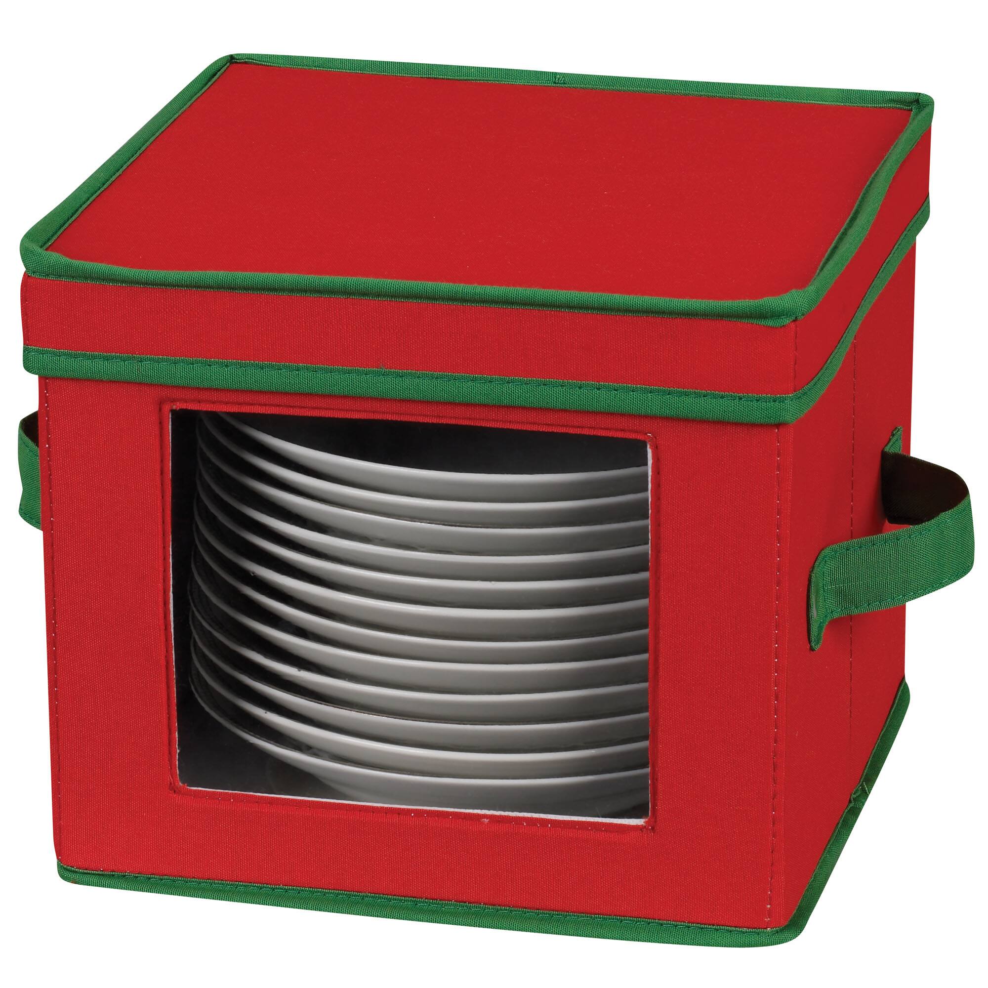 Household Essentials Plate Storage Box
