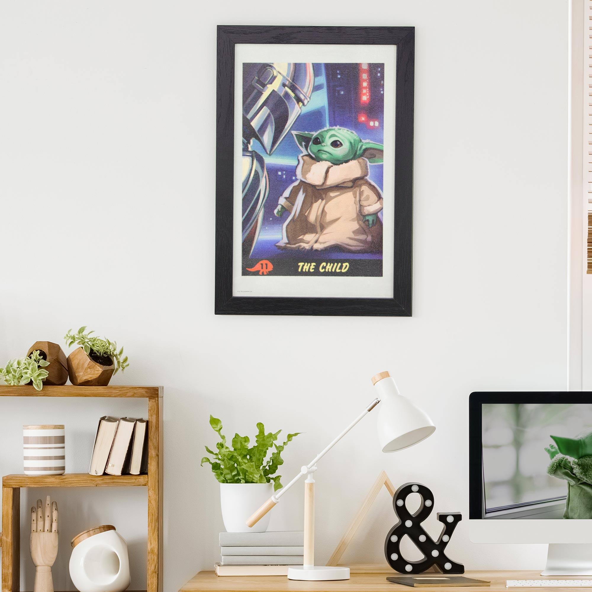 Star Wars&#x2122; The Mandalorian&#x2122; Grogu Framed Wall Art