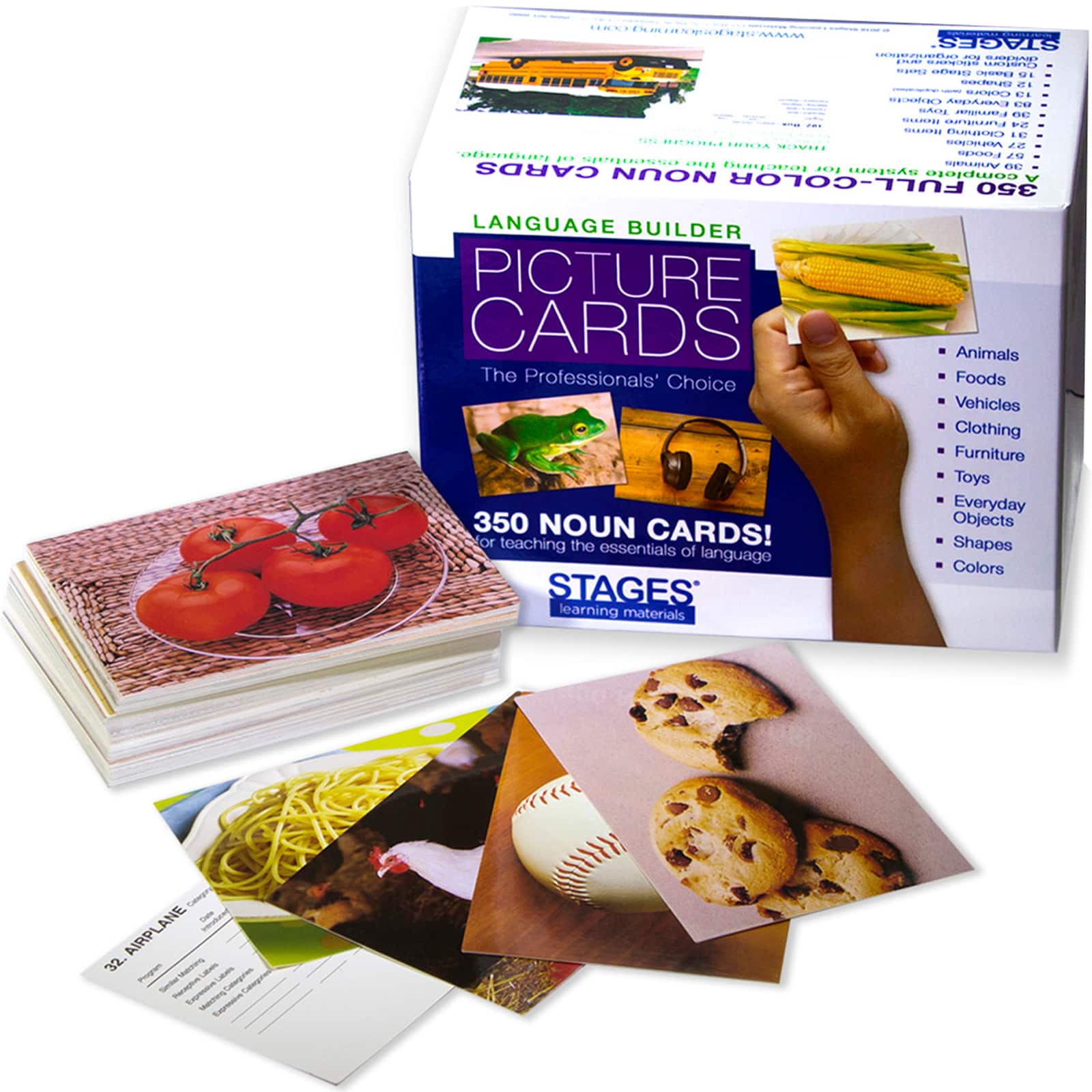 Stages® Learning Materials Language Builder® Nouns Picture Card Set