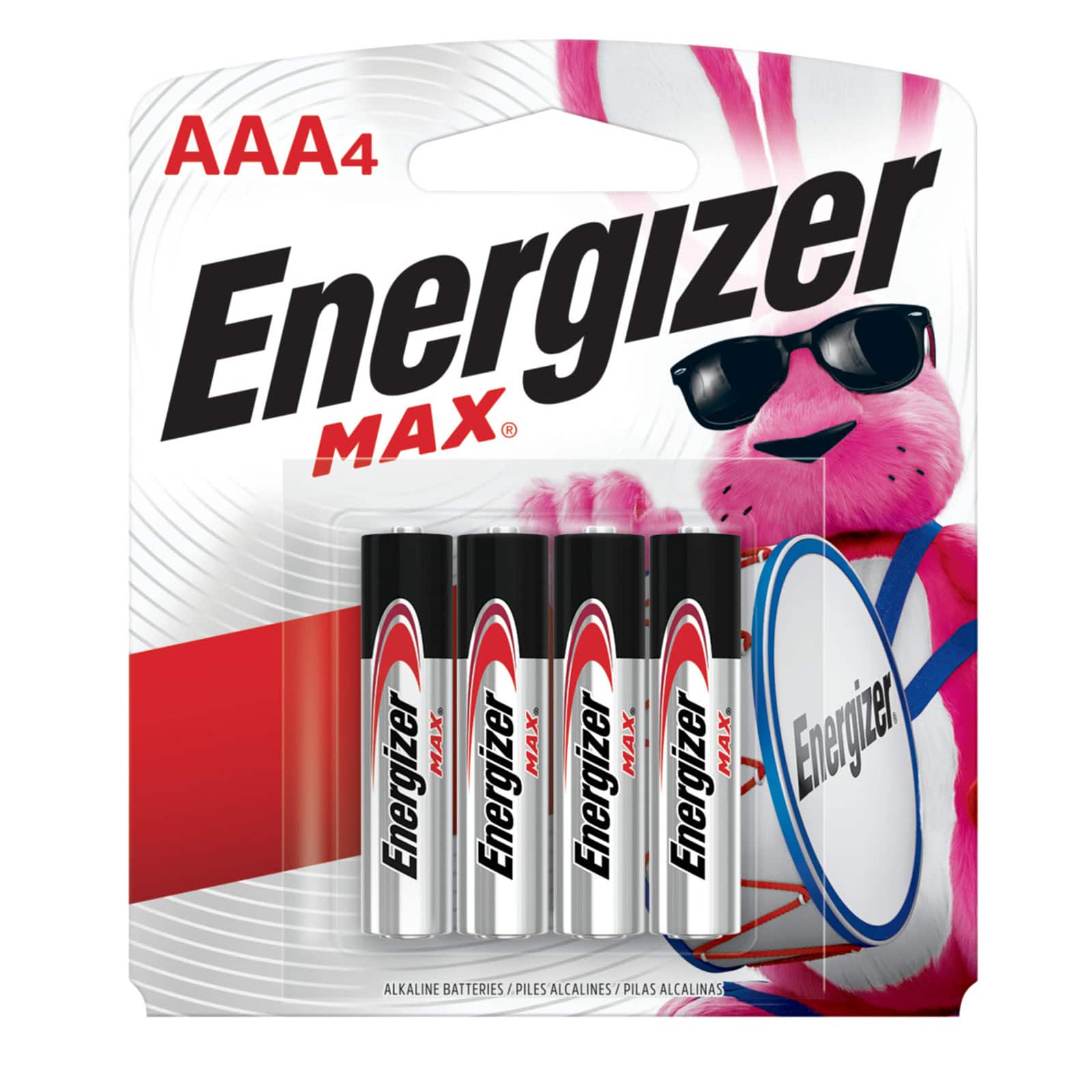 Energizer® MAX Batteries AAA, 4 Pack
