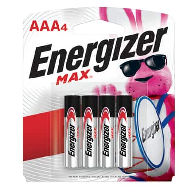 Energizer® MAX Batteries AAA, 4 Pack image