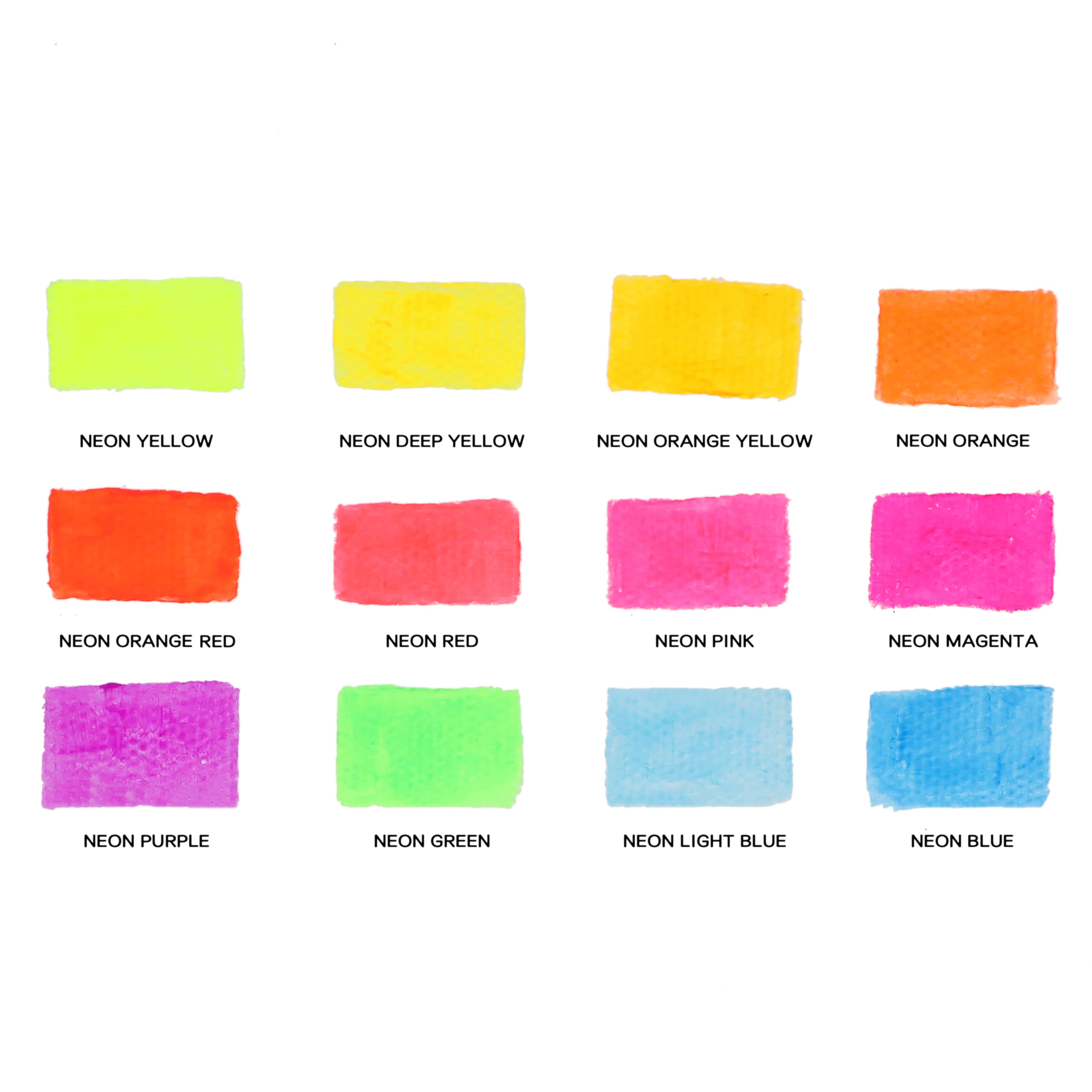 12 Color Neon Acrylic Paint Set by Artist&#x27;s Loft&#x2122; Necessities&#x2122;