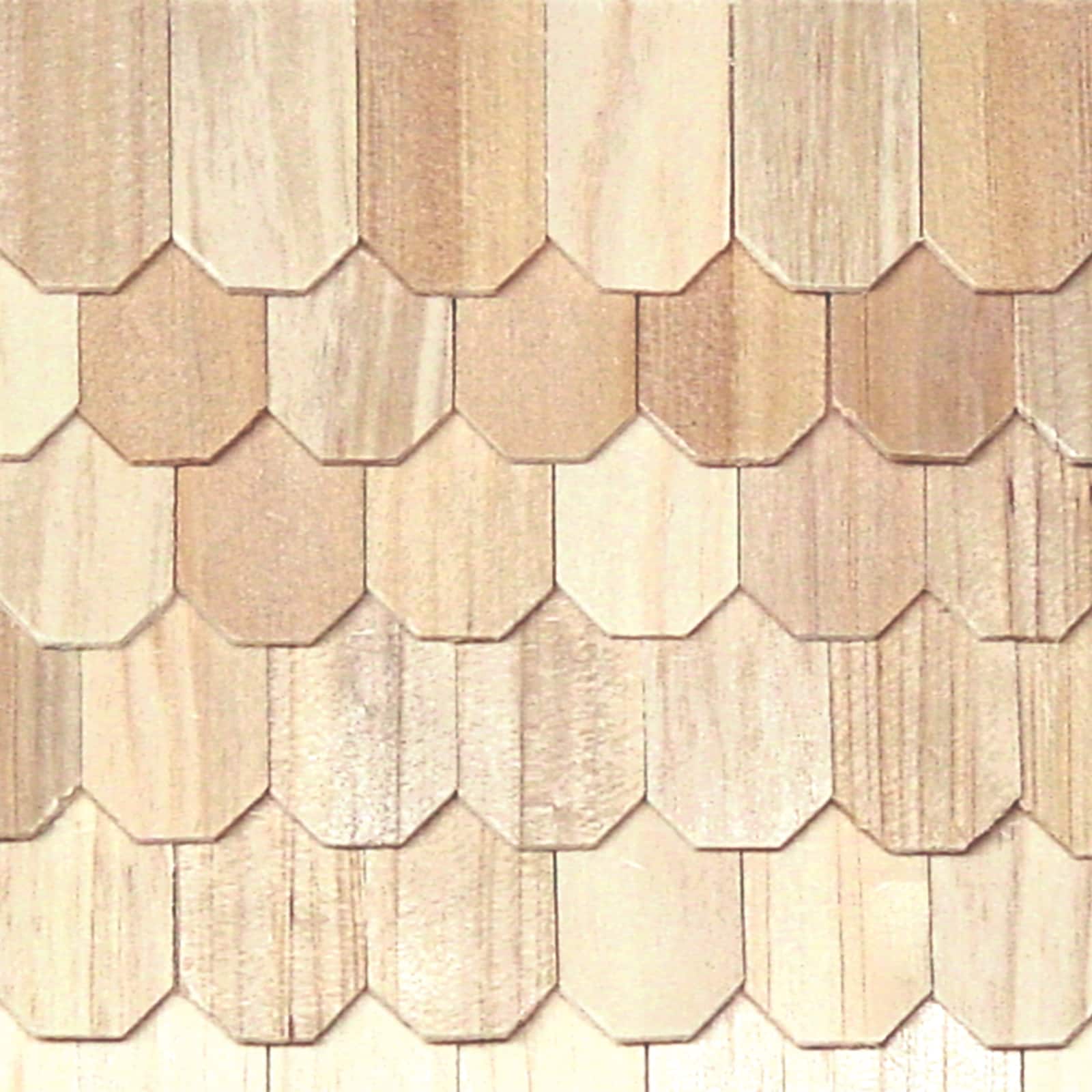 Houseworks&#xAE; Unfinished Octagon Shingles, 100ct.