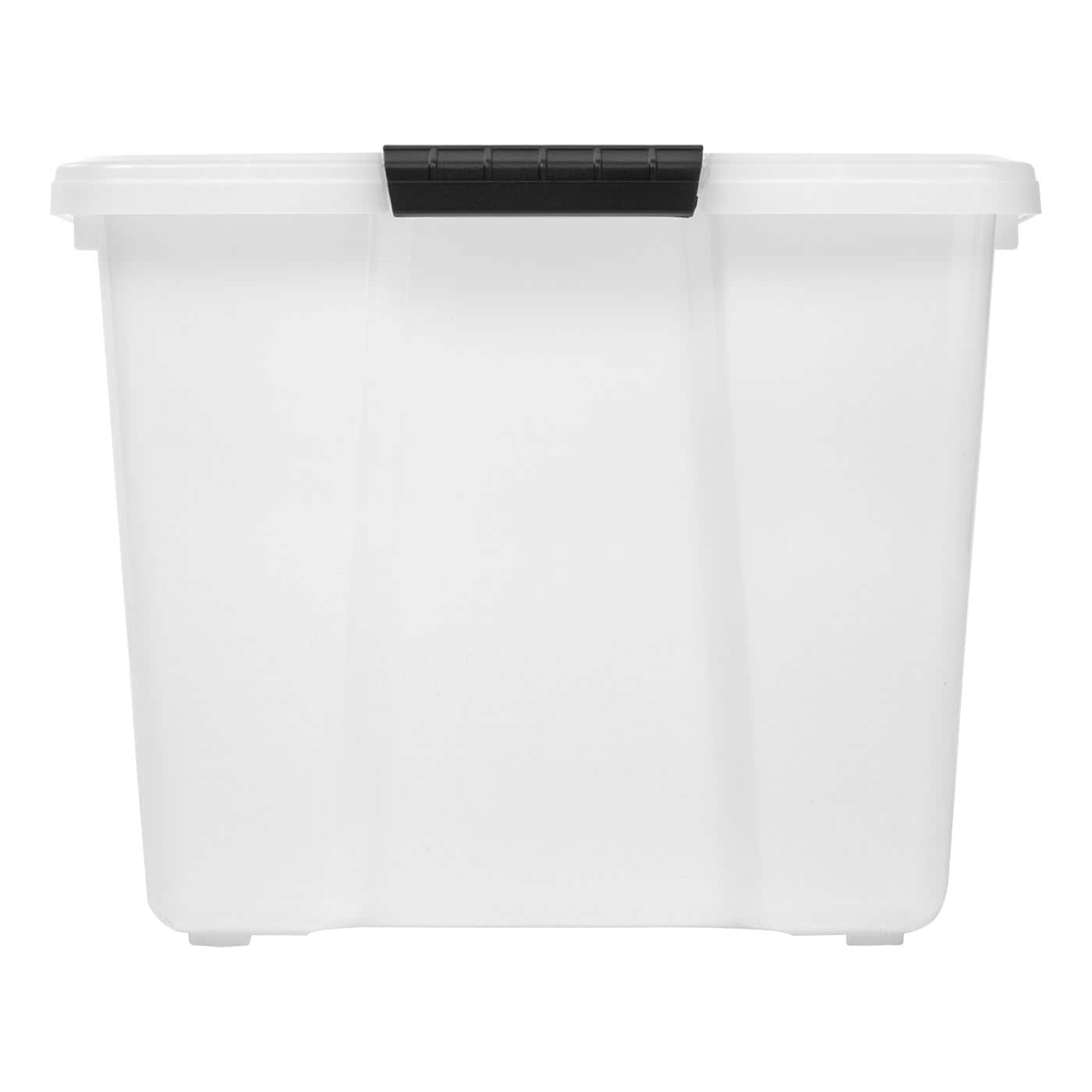 IRIS Stack &#x26; Pull&#x2122; Plastic Storage Boxes