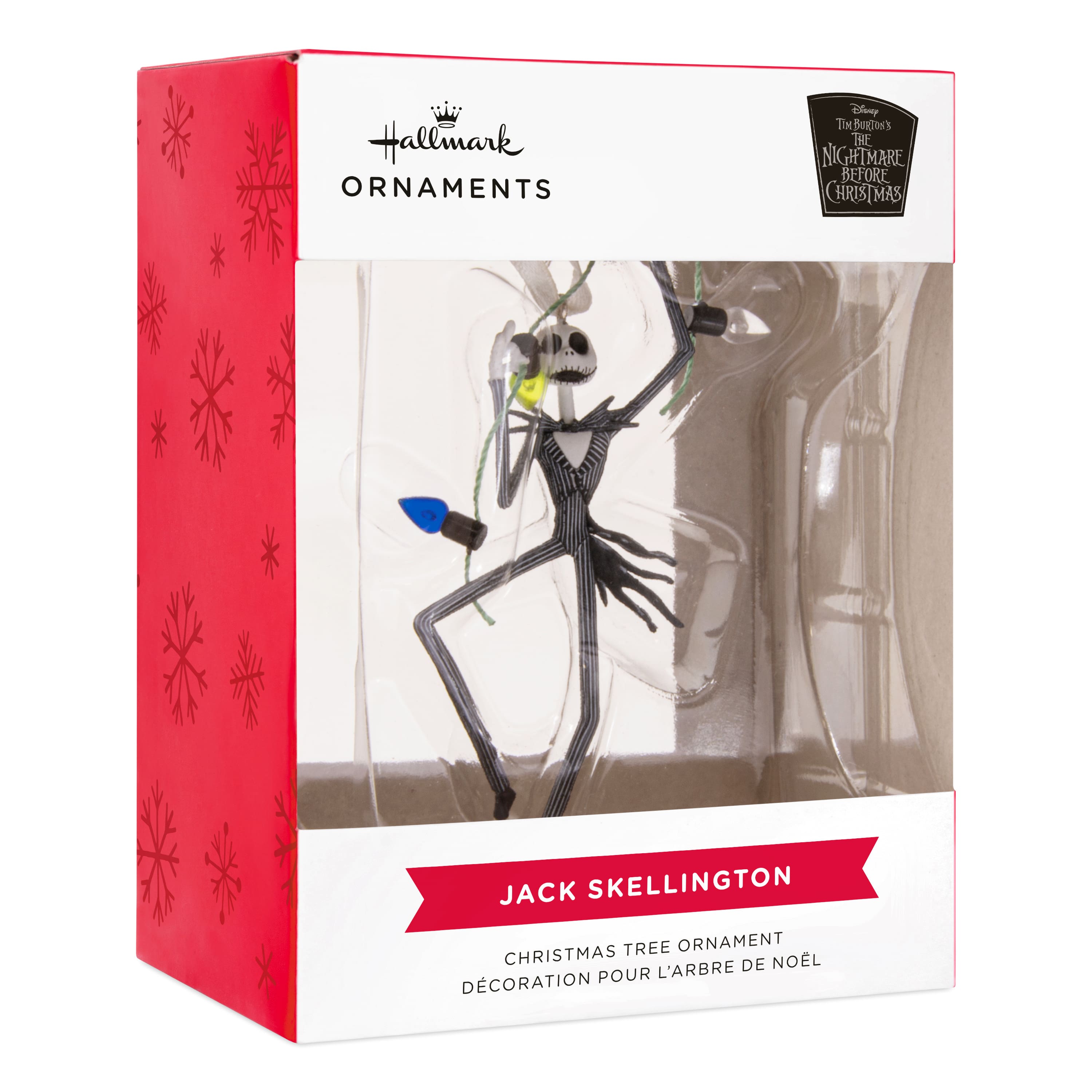 Hallmark Disney&#xAE; The Nightmare Before Christmas 3.75&#x22; Jack Skellington with Lights Ornament