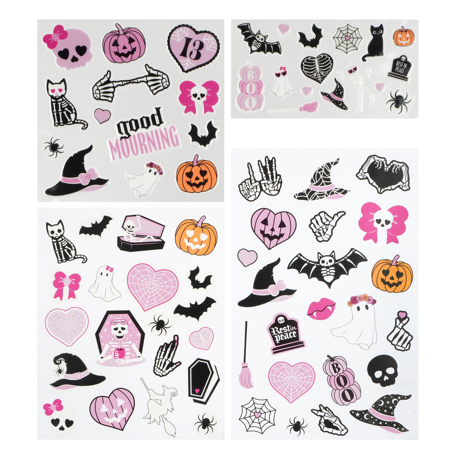 Glow-in-the-Dark Mixed Sweet & Spooky Stickers by Creatology™