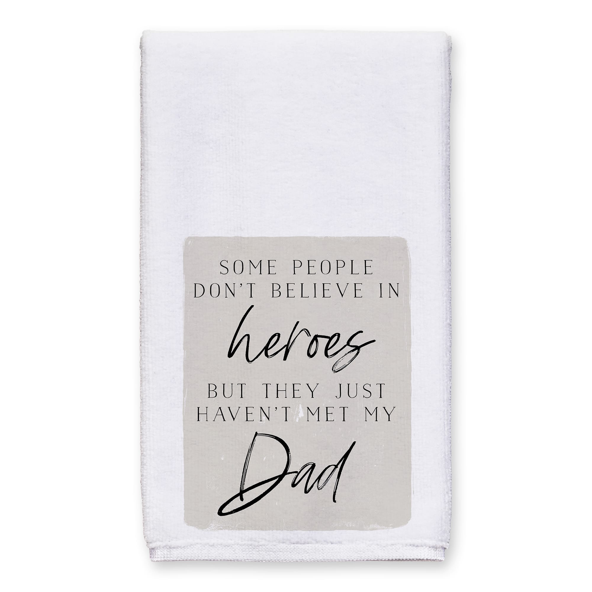 My Dad Is My Hero Towel Set