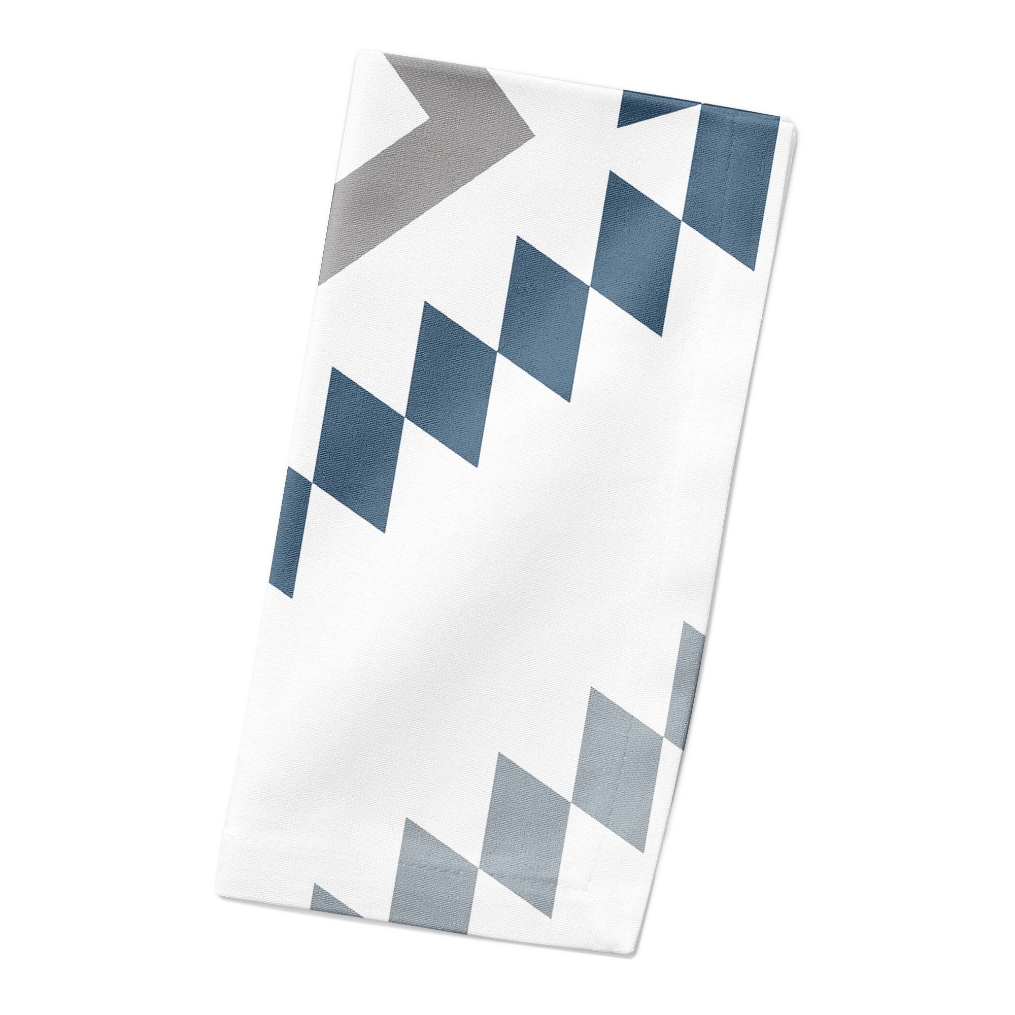 Southwest Diamond Pattern 10&#x22; x 10&#x22; Cotton Twill Napkin
