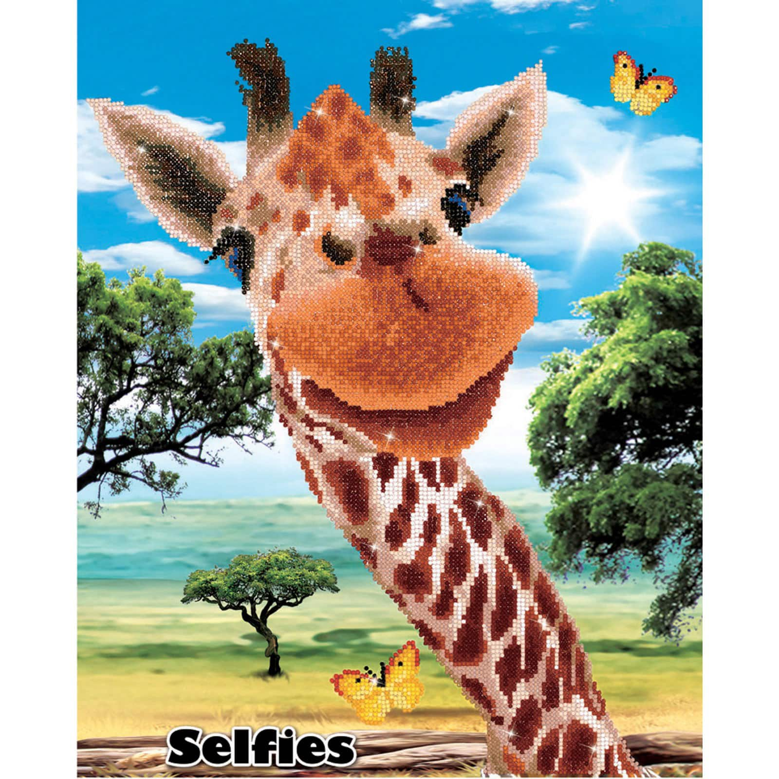 Giraffe Animal Diamond Art Kit